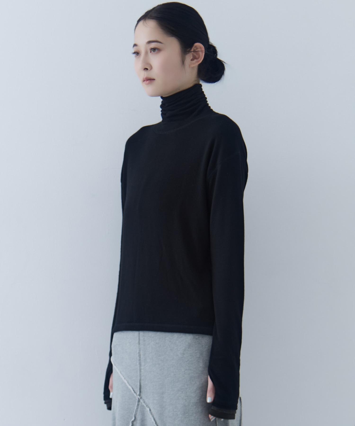 Cashmere Silk Loose Fit Top STUDIOUS