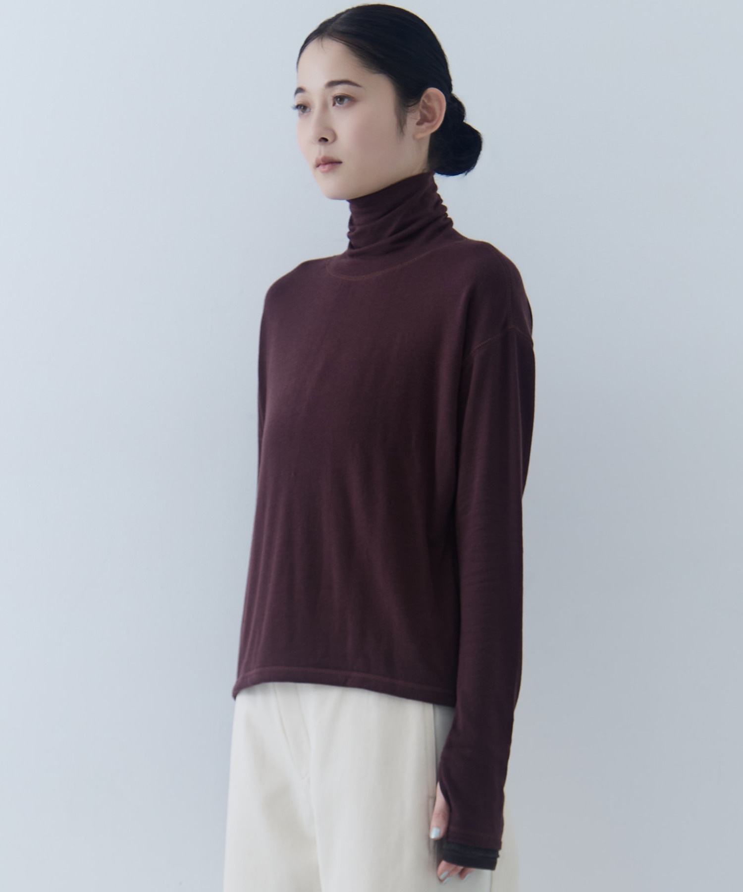 Cashmere Silk Loose Fit Top STUDIOUS