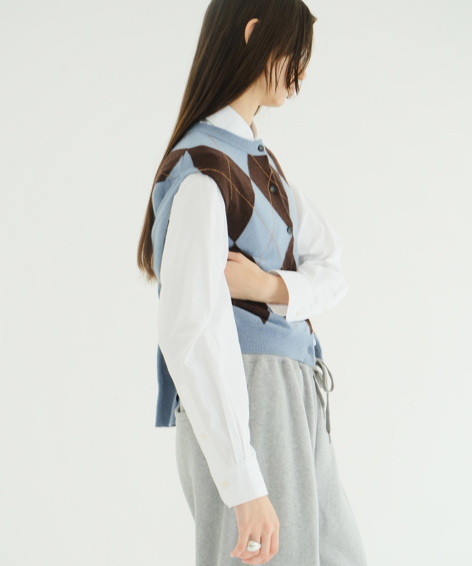 ARRANGE KNIT TOPS CLANE