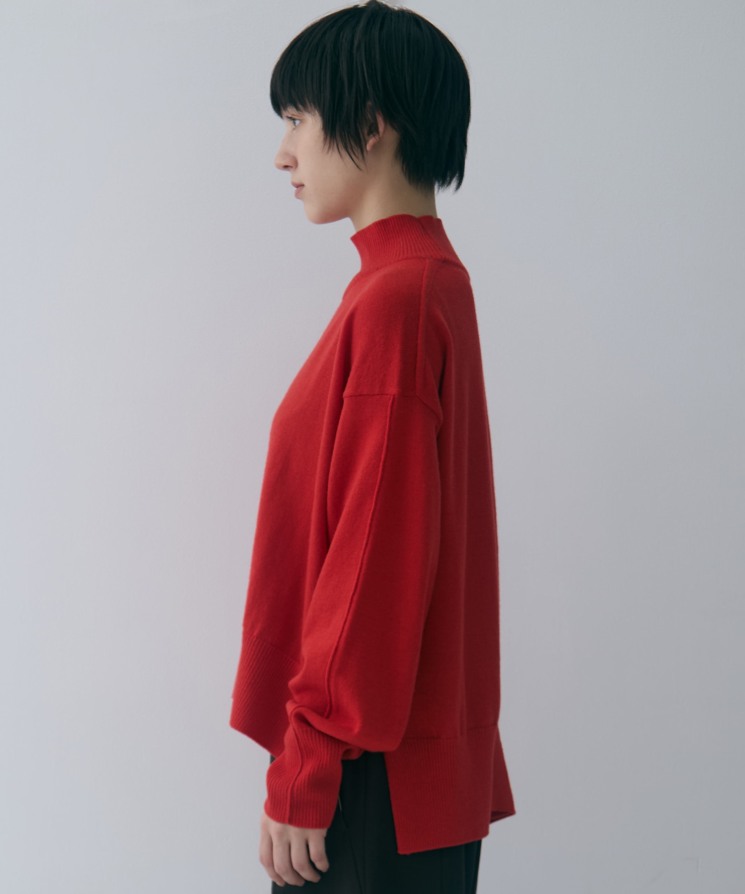 Merino Wool Turtle Neck Knit STUDIOUS