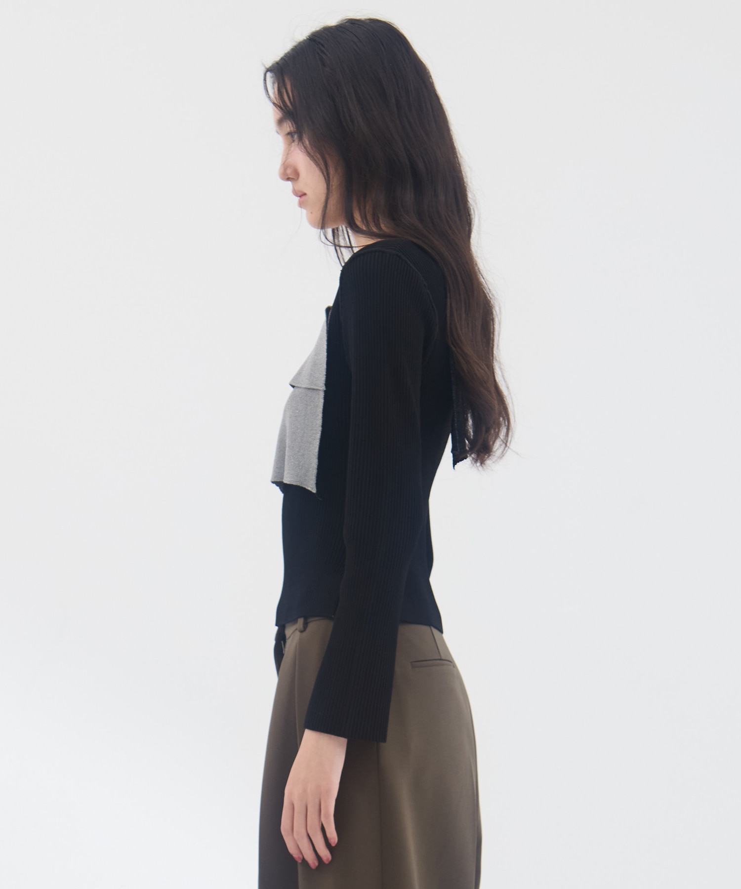 別注CREW NECK RIB KNIT kotohayokozawa