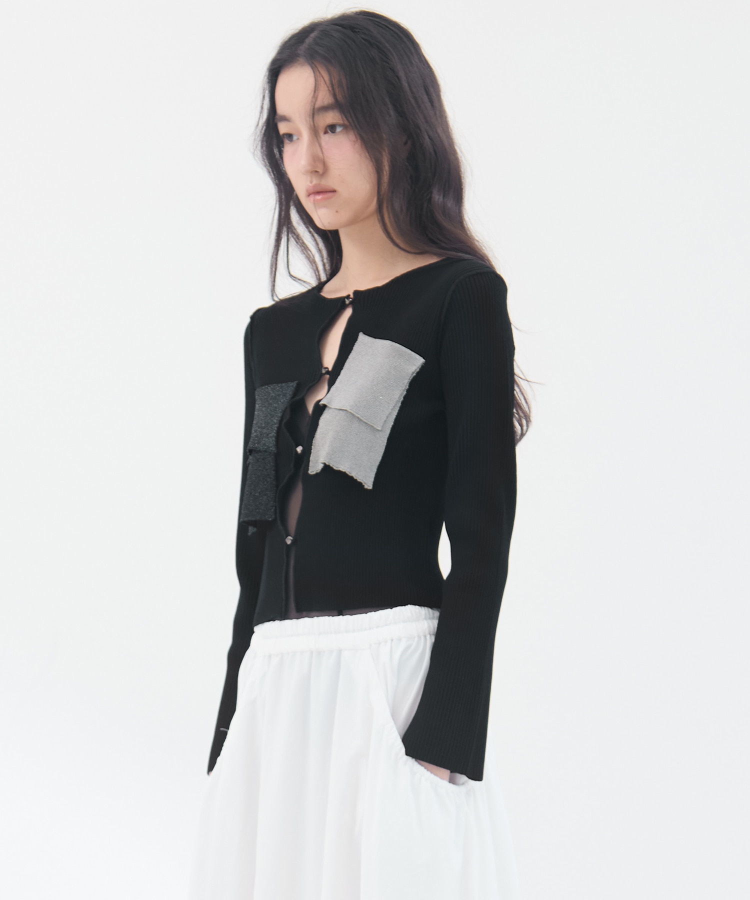 別注 RIB KNIT CARDIGAN kotohayokozawa