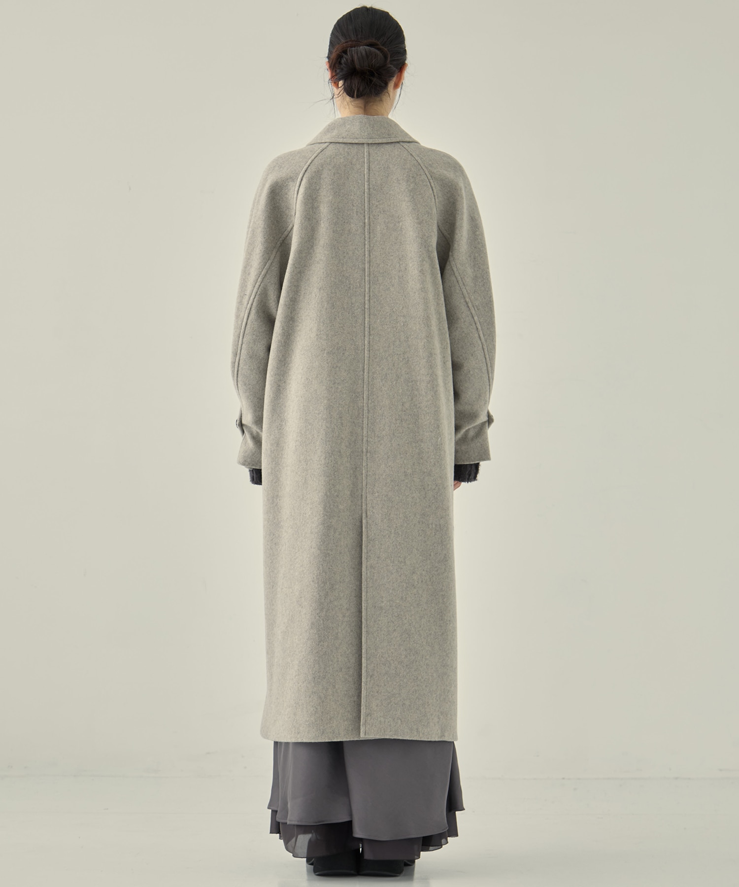 Stand Collar Wool Coat STUDIOUS