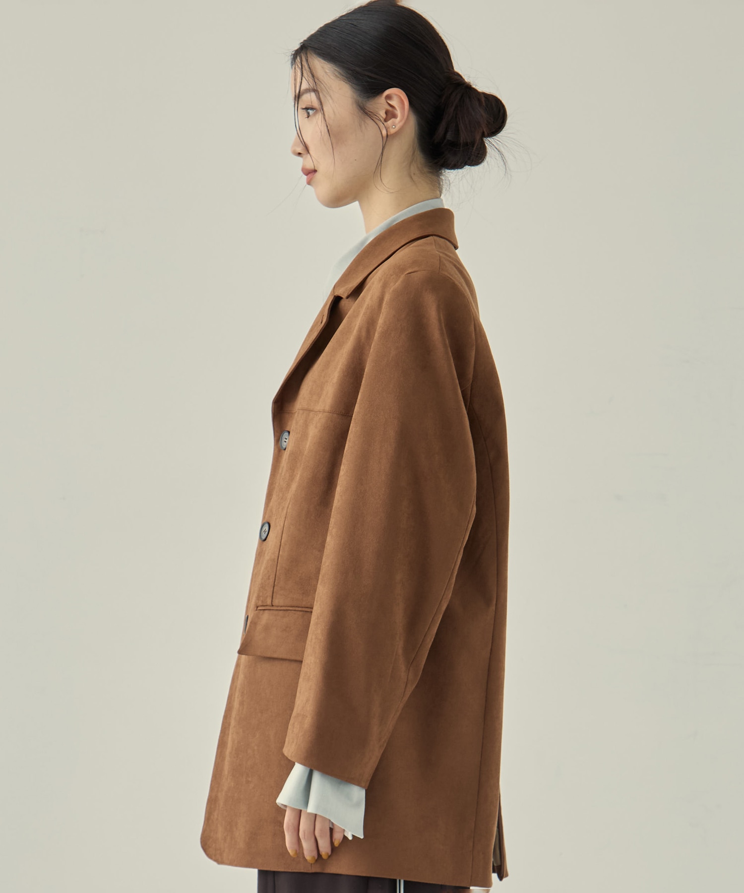 Soft Suede Over Jacket STUDIOUS