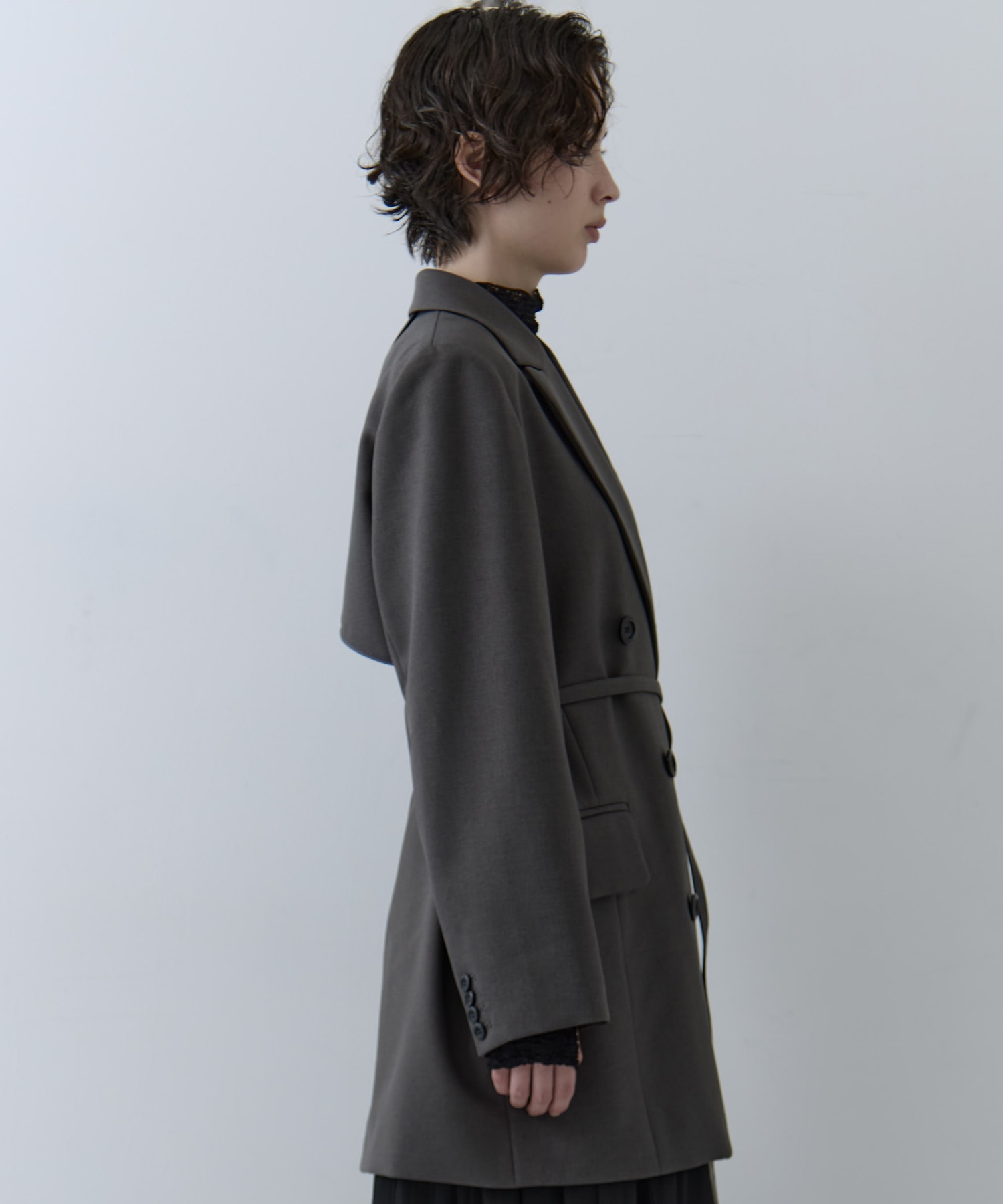UND YOKE DESIGN JACKET AMERI