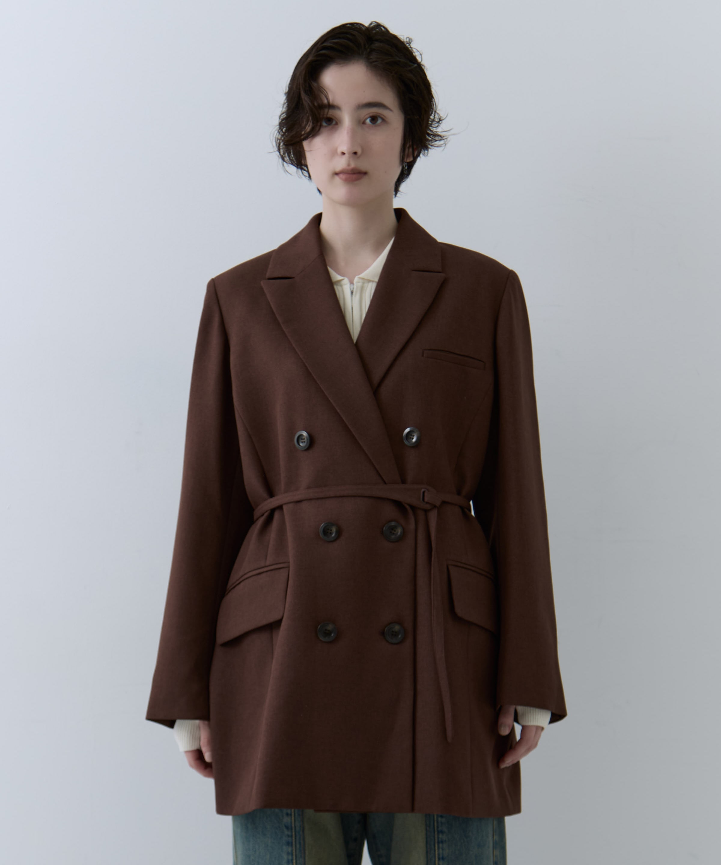 UND YOKE DESIGN JACKET AMERI