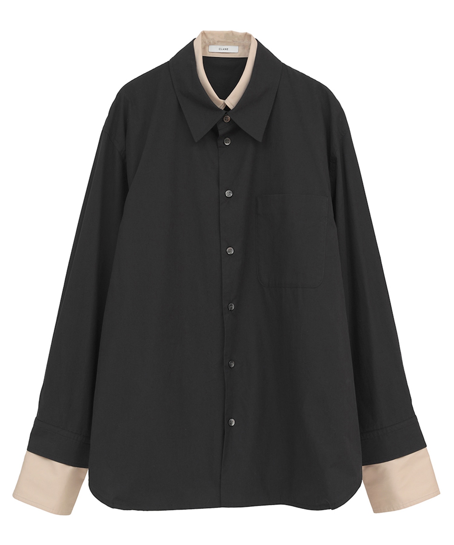 TWO TONE LAYERED SHIRTS CLANE