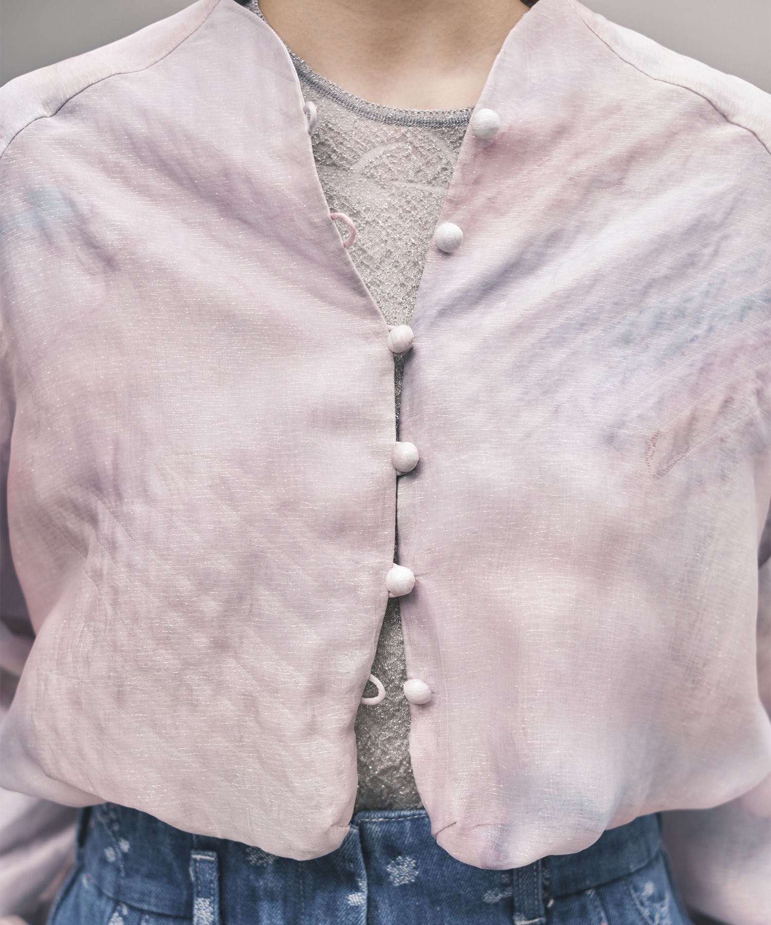 Triple-Layer Aurora-Dyed Jacket Mame Kurogouchi