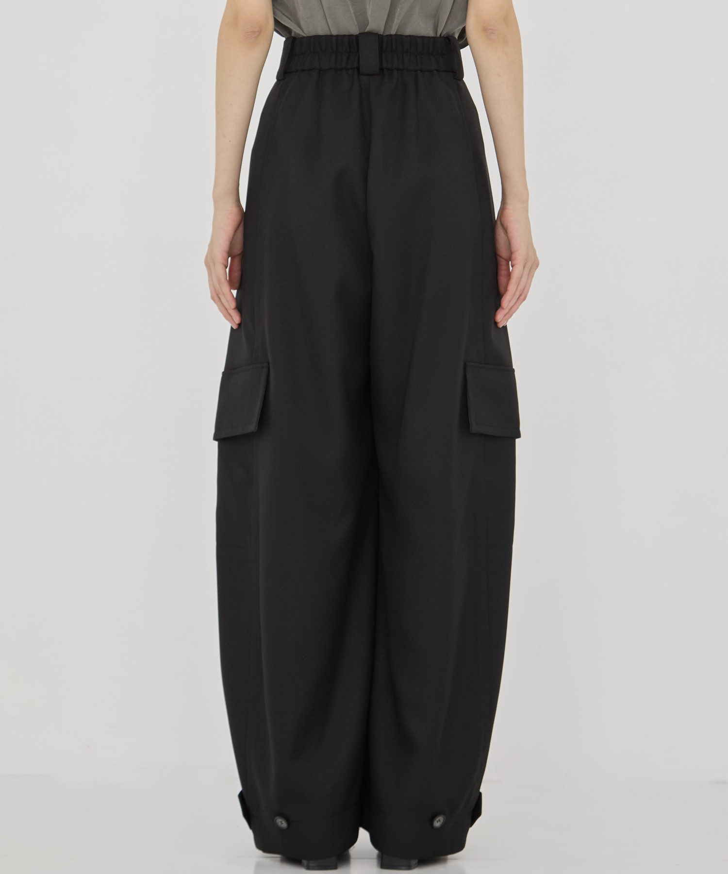 Barrel Leg Cargo Trousers STUDIOUS