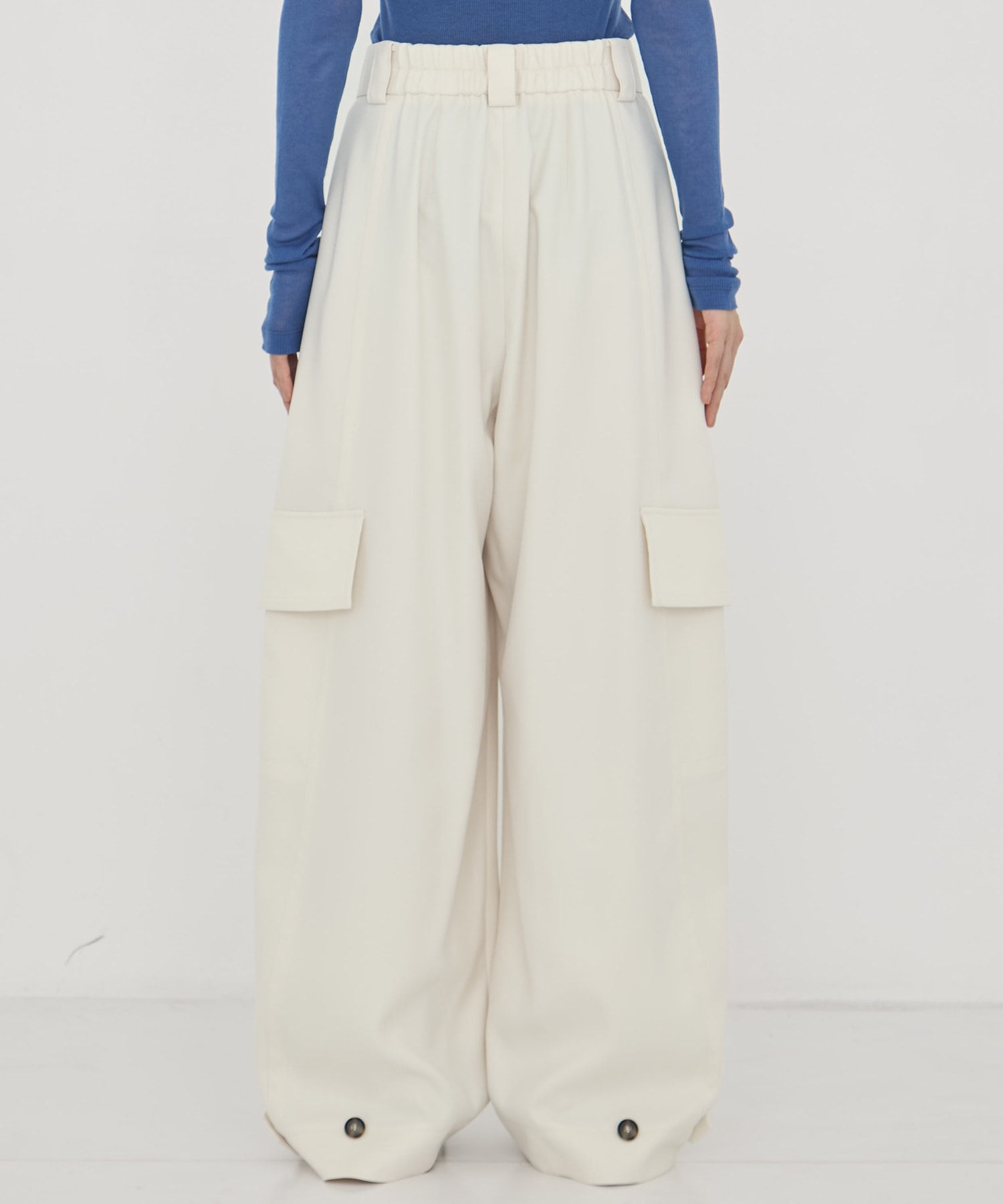 Barrel Leg Cargo Trousers STUDIOUS