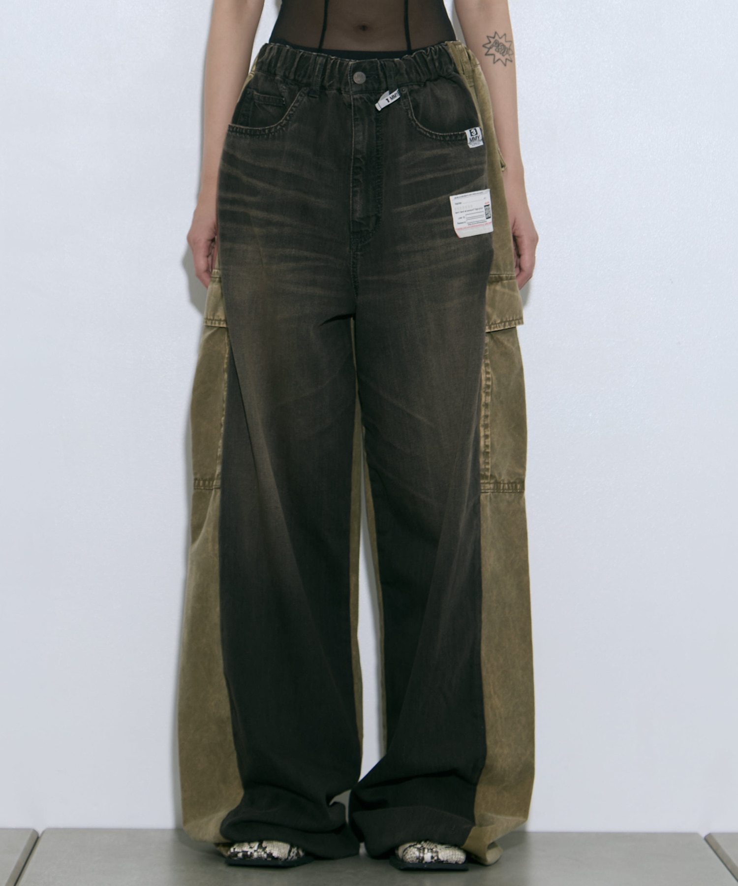 COMBINED DENIM×CARGO PANTS Maison MIHARA YASUHIRO