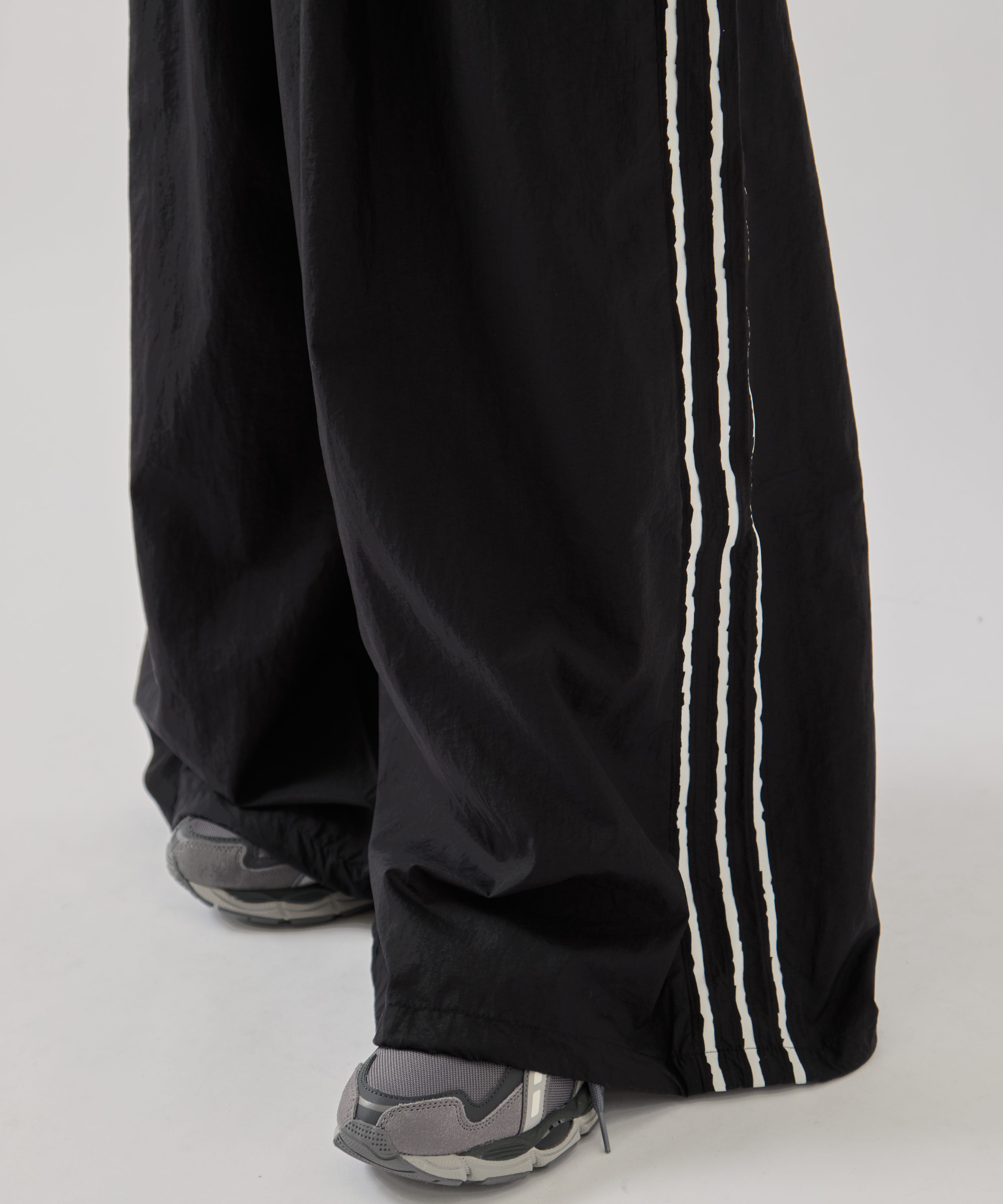 Y3-S26-0000-174/U_RE 3S WIDE PT BLACK(サイドラインワイドバル Y-3