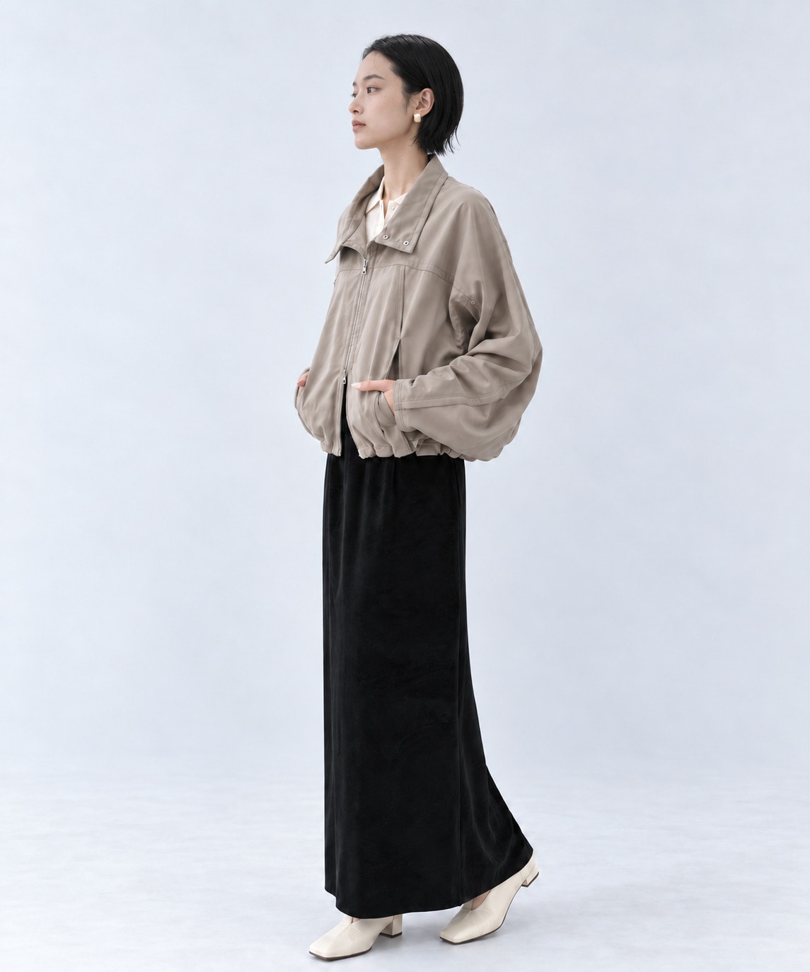 Velour Smooth Skirt STUDIOUS