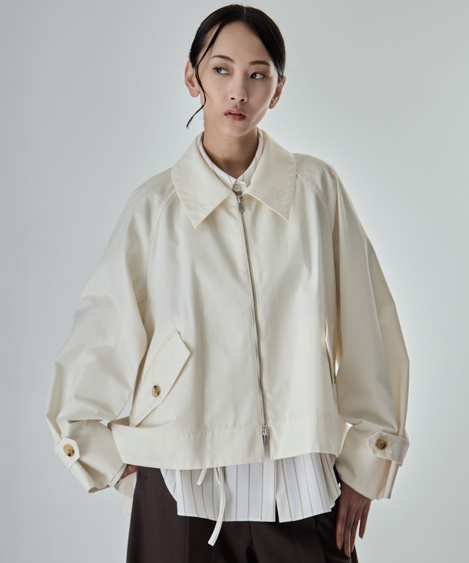 Short Balmacaan Blouson STUDIOUS