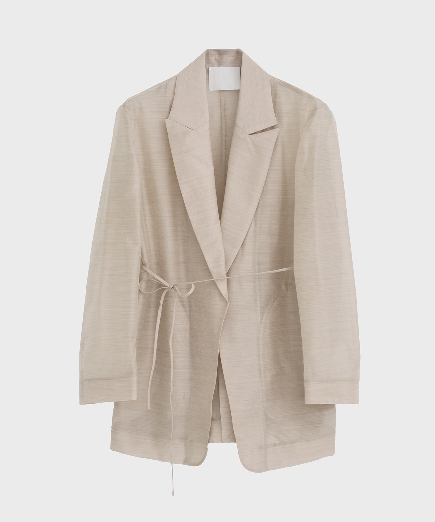 Wool Nylon Shimmering Jacket Mame Kurogouchi