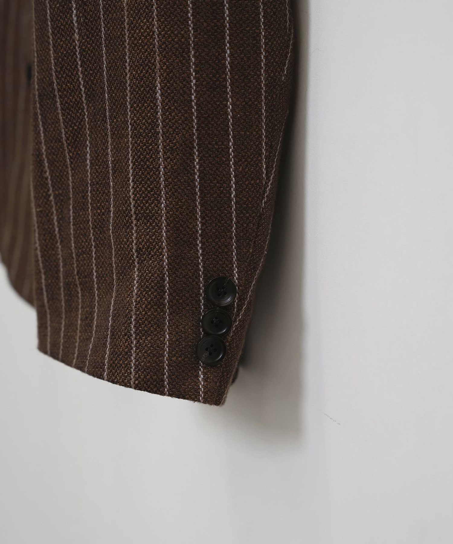 Boyfriend Stripe Linen Jacket TODAYFUL