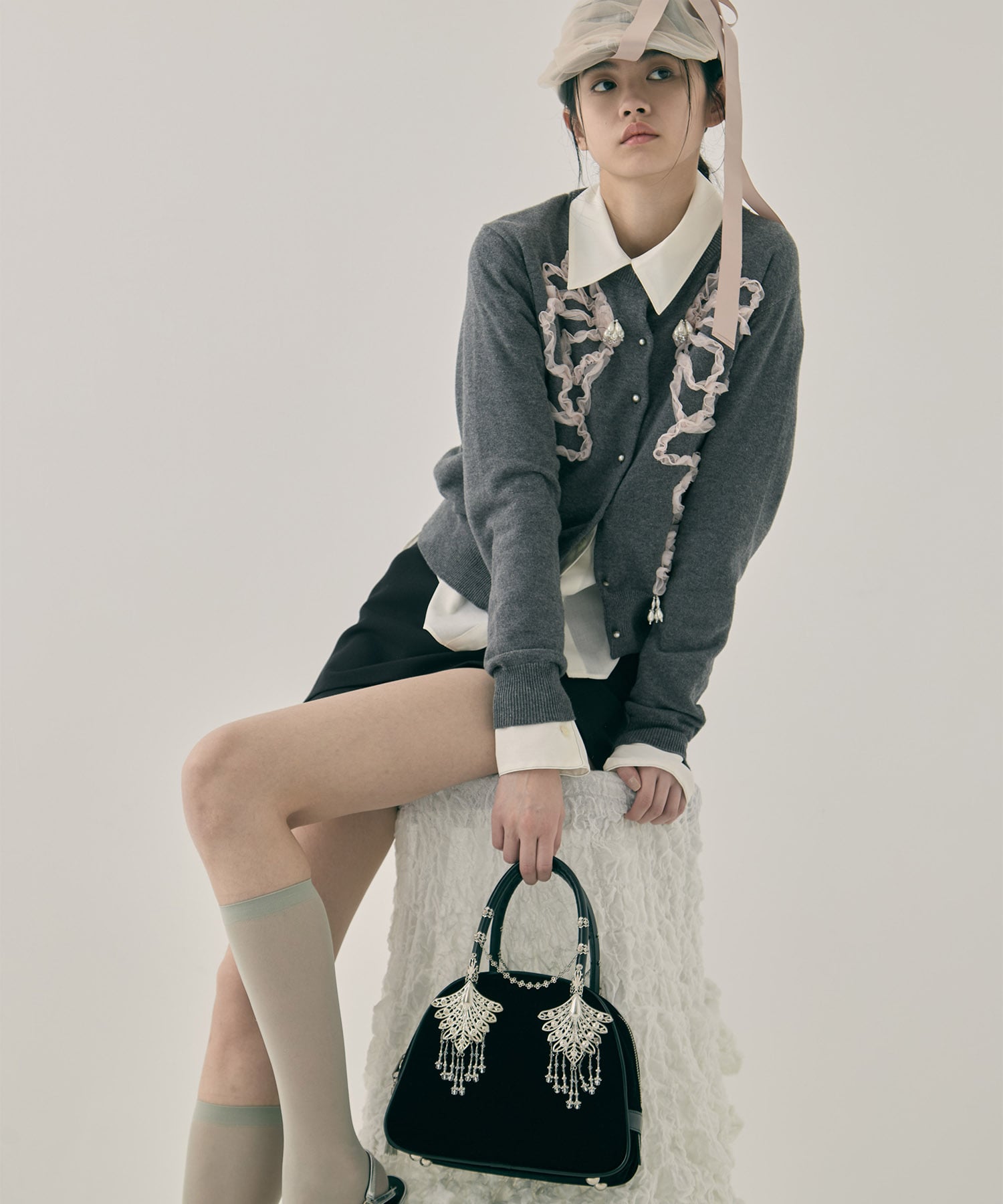 wing bijou hand bag tanakadaisuke