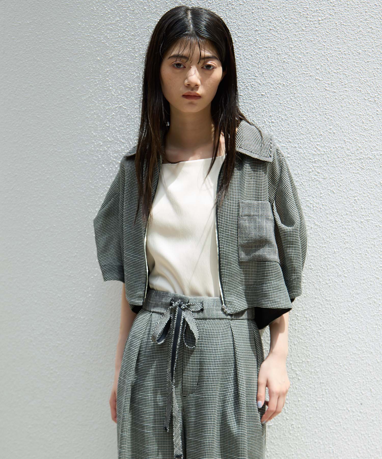 Washable Mesh Blouson 