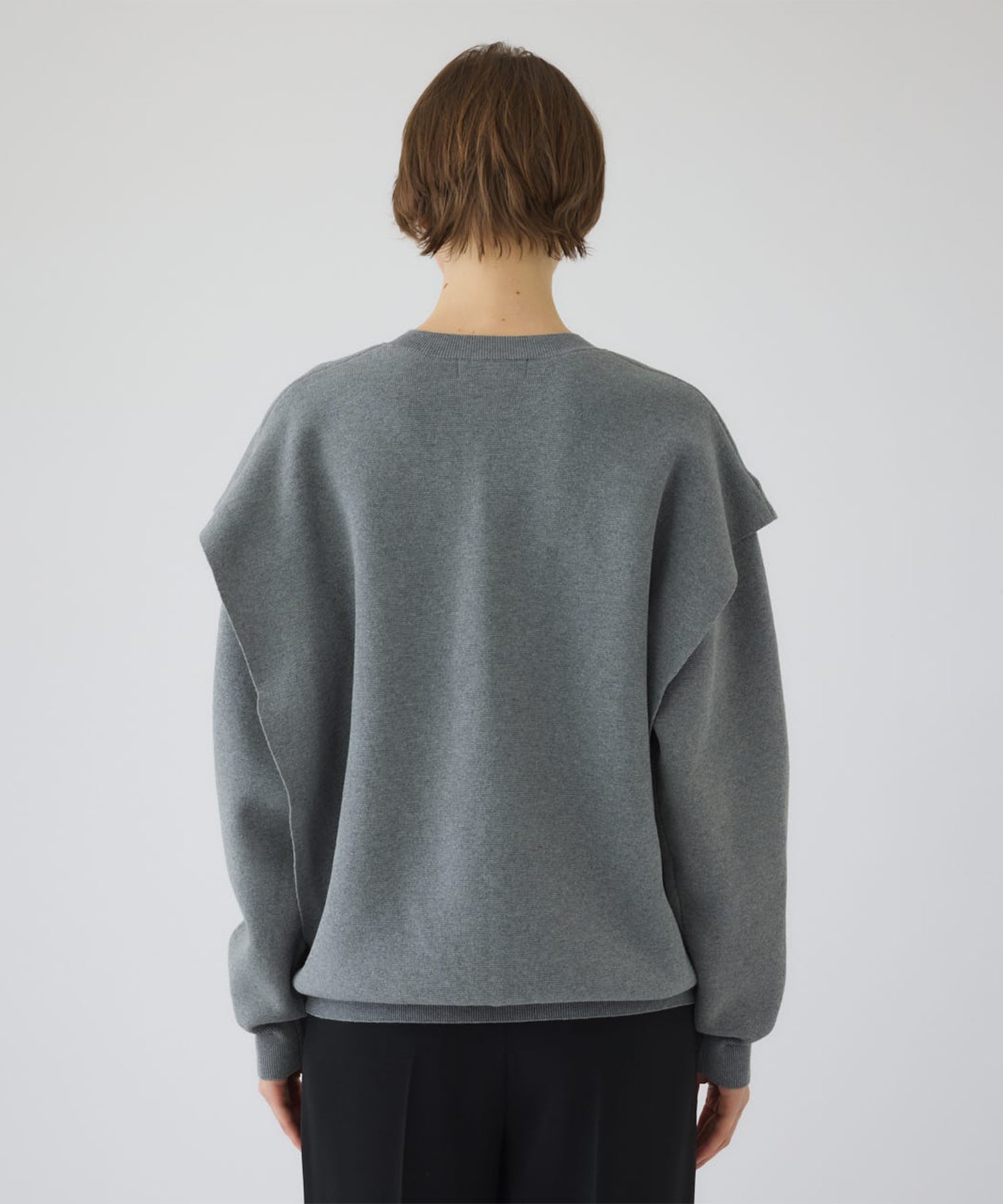 Side open oversized knit PO RIM.ARK