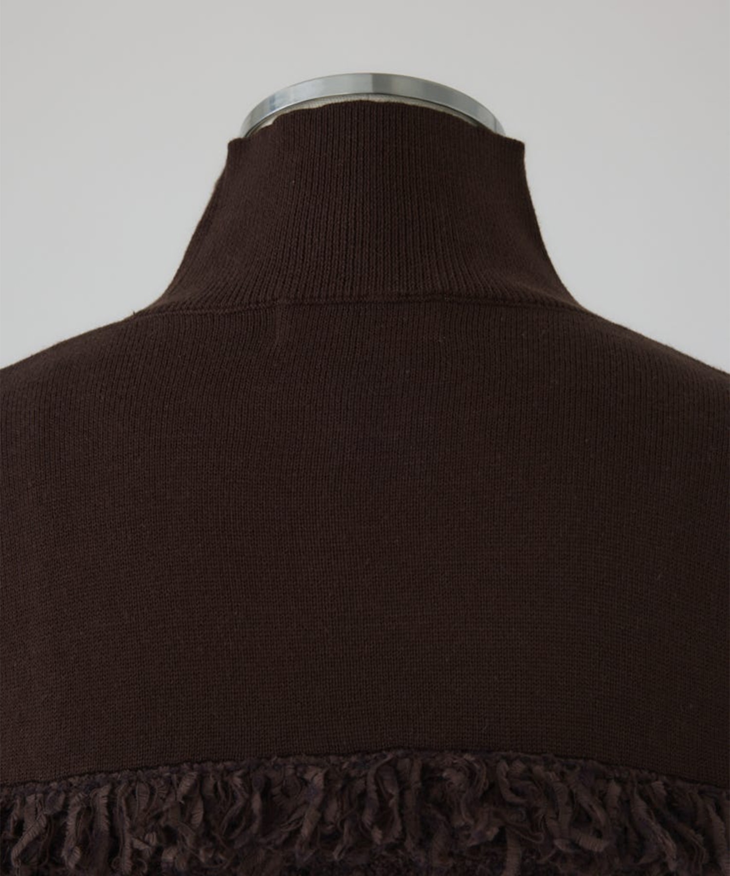 Tweed docking knit tops RIM.ARK