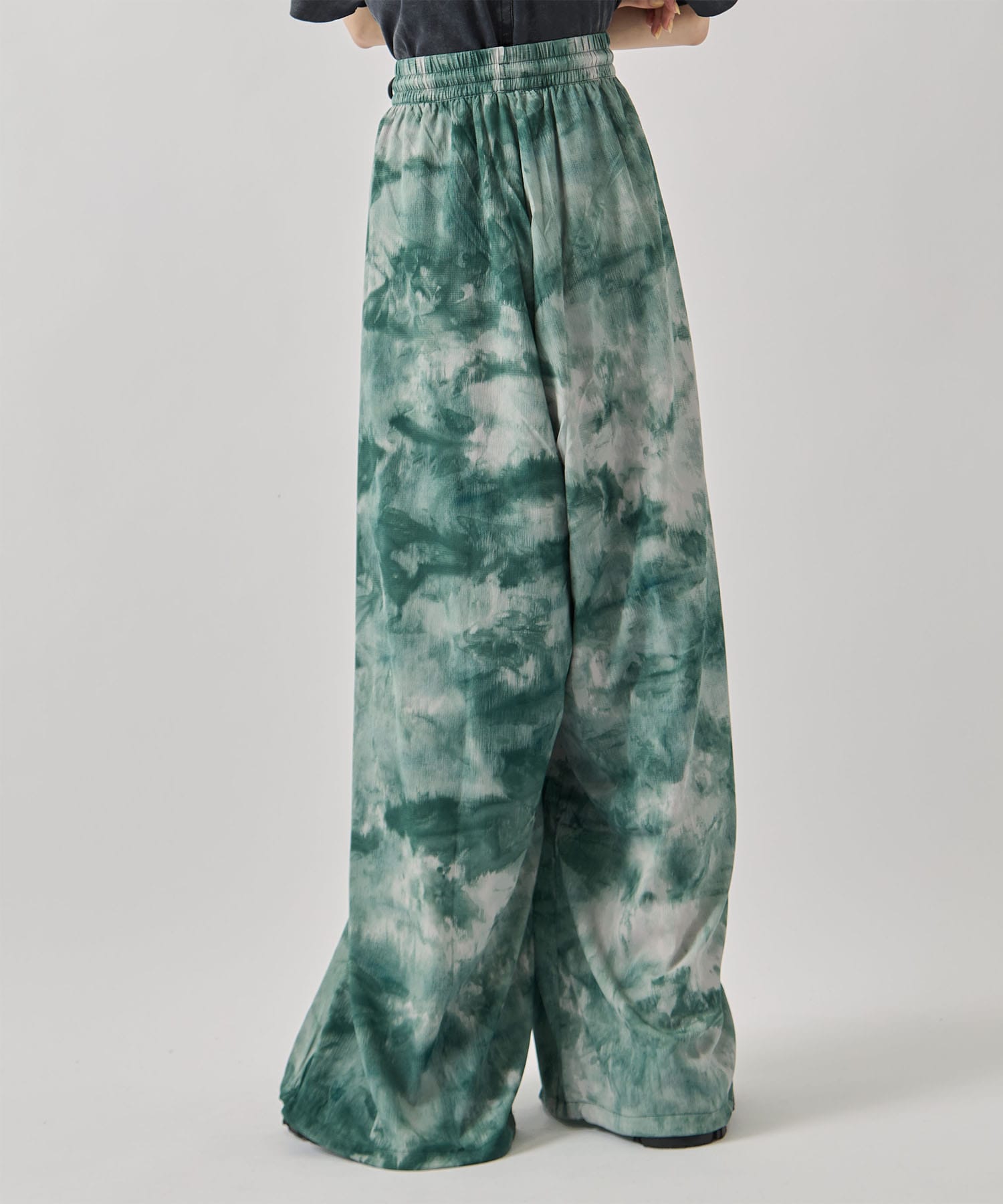 Y3-S26-0000-188/U_RE AOP WIDE PNT MULTCO(GRNカラーPT) Y-3