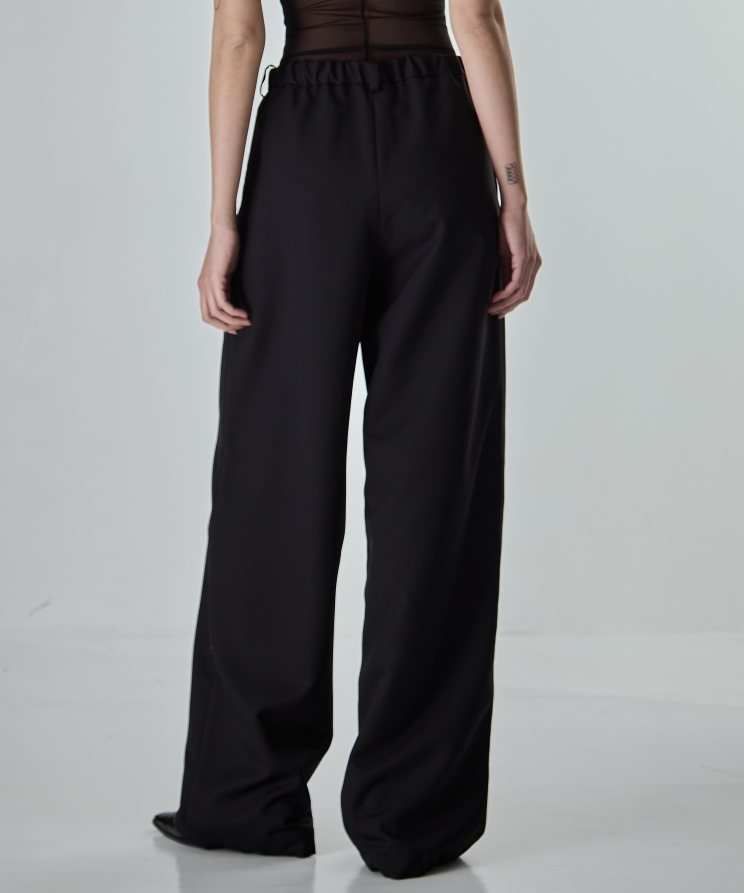 WOOLY TEXTURE EASY TROUSERS Maison MIHARA YASUHIRO