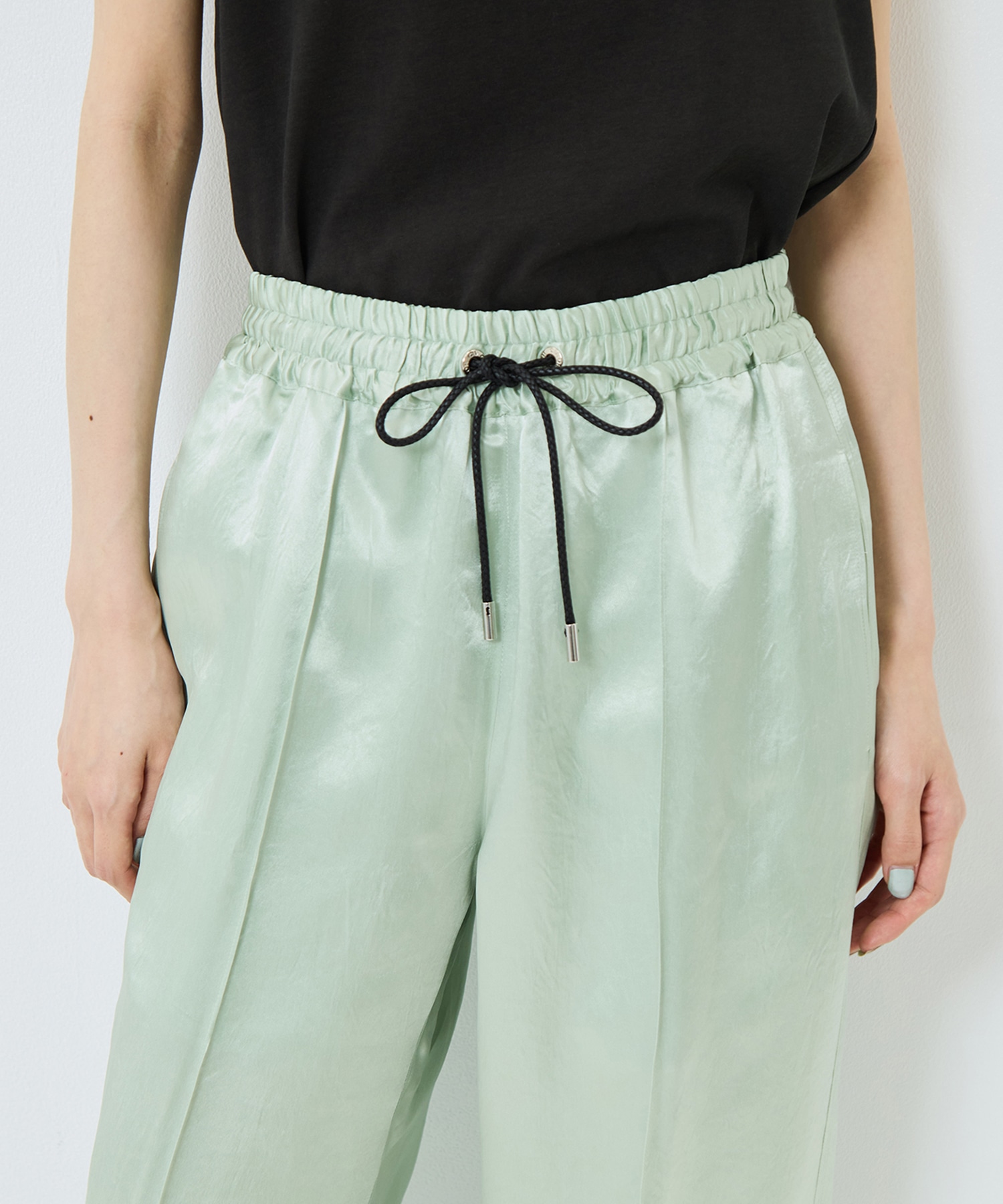 SATIN RELAX PANTS CINOH