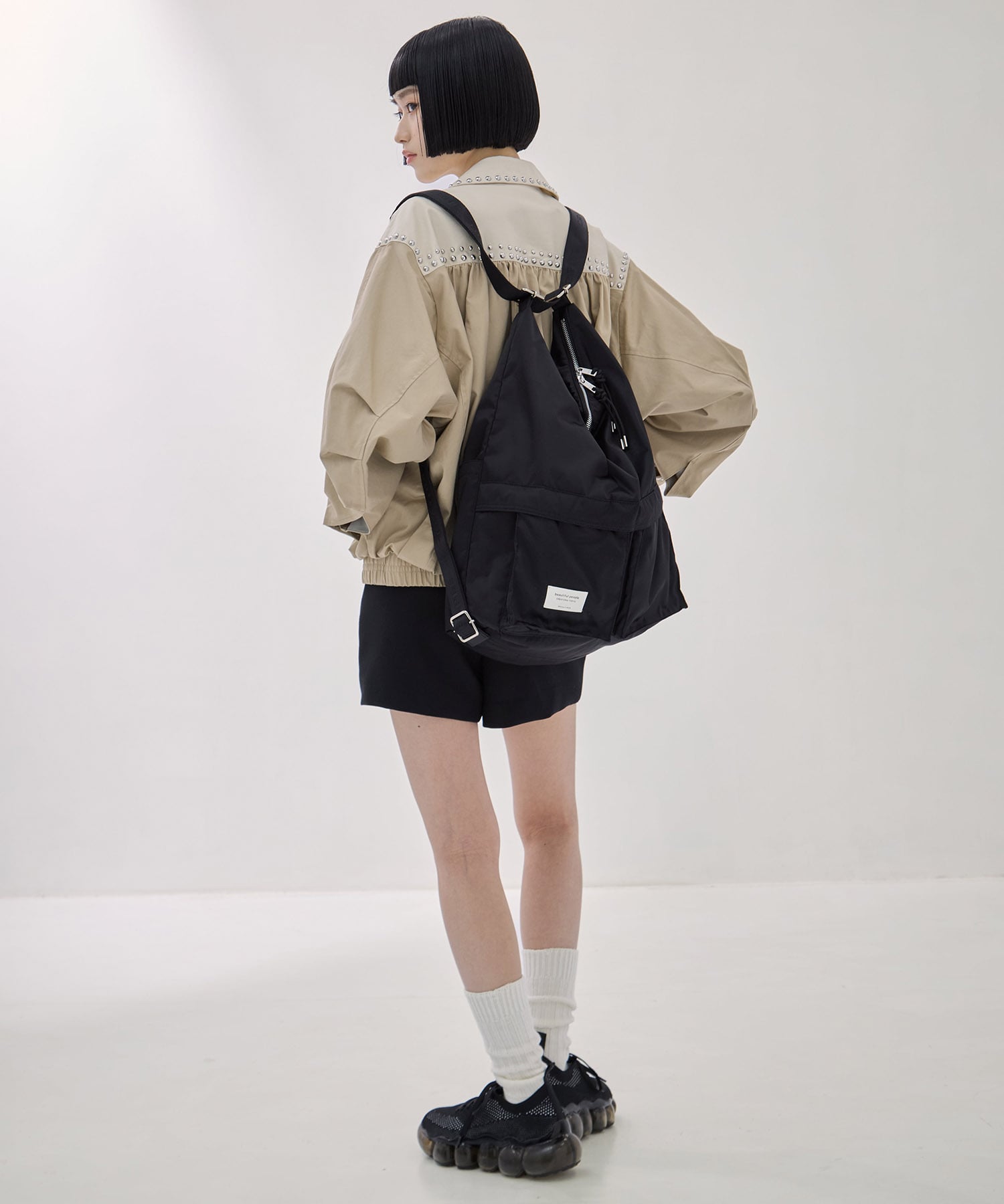 別注nylon 3WAY shoulder bag beautiful people