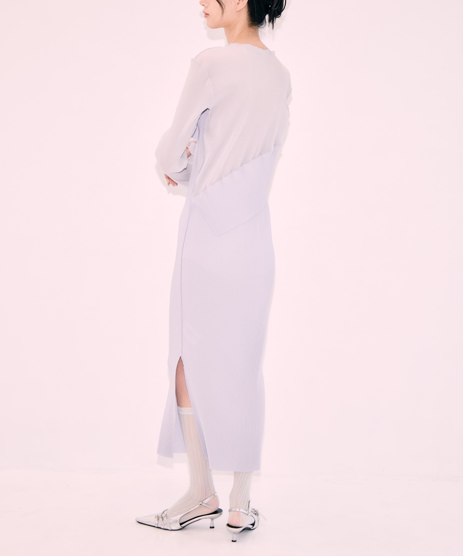別注 SHEER DOCKING DRESS kotohayokozawa