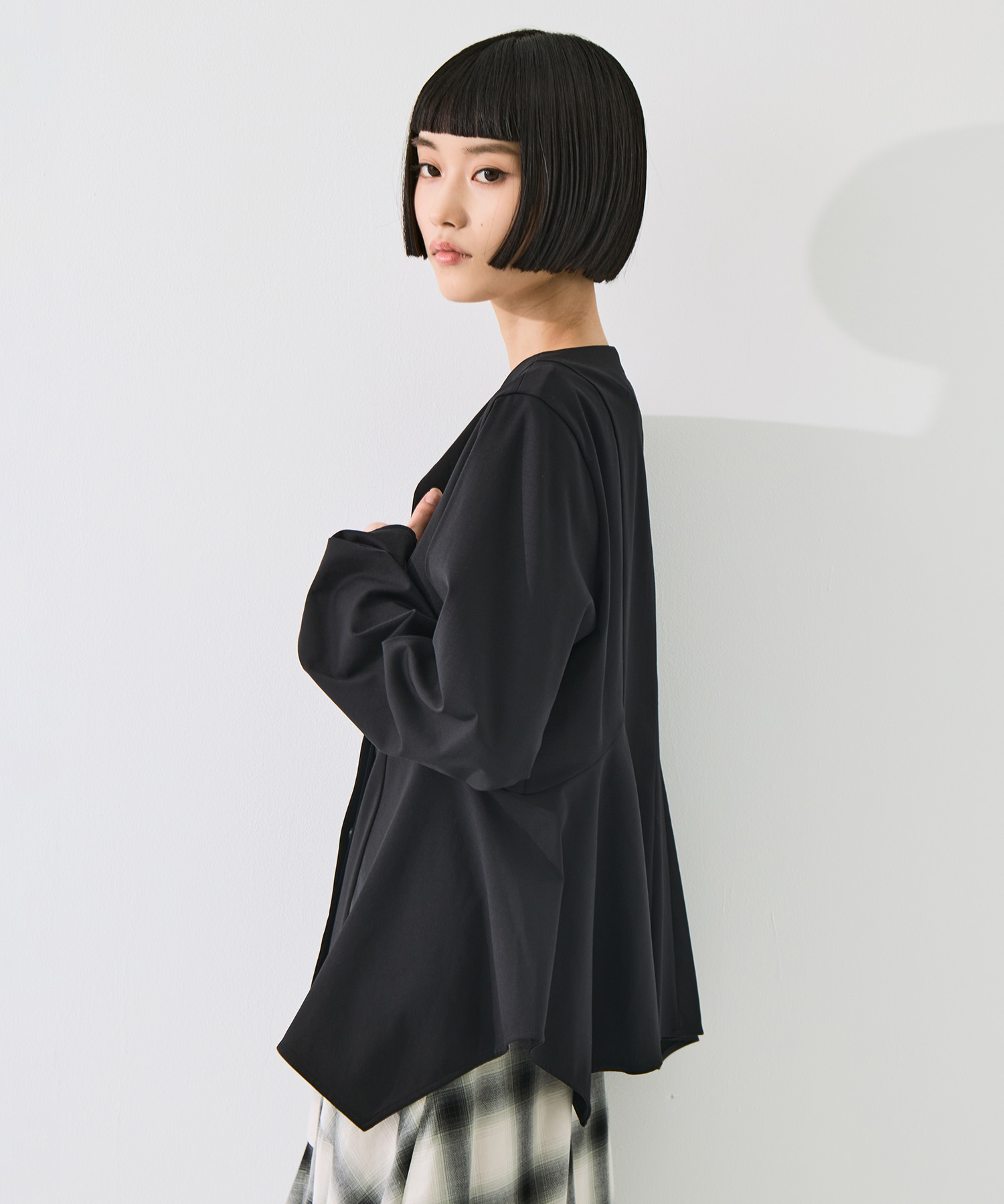 Form Peplum Tops STUDIOUS