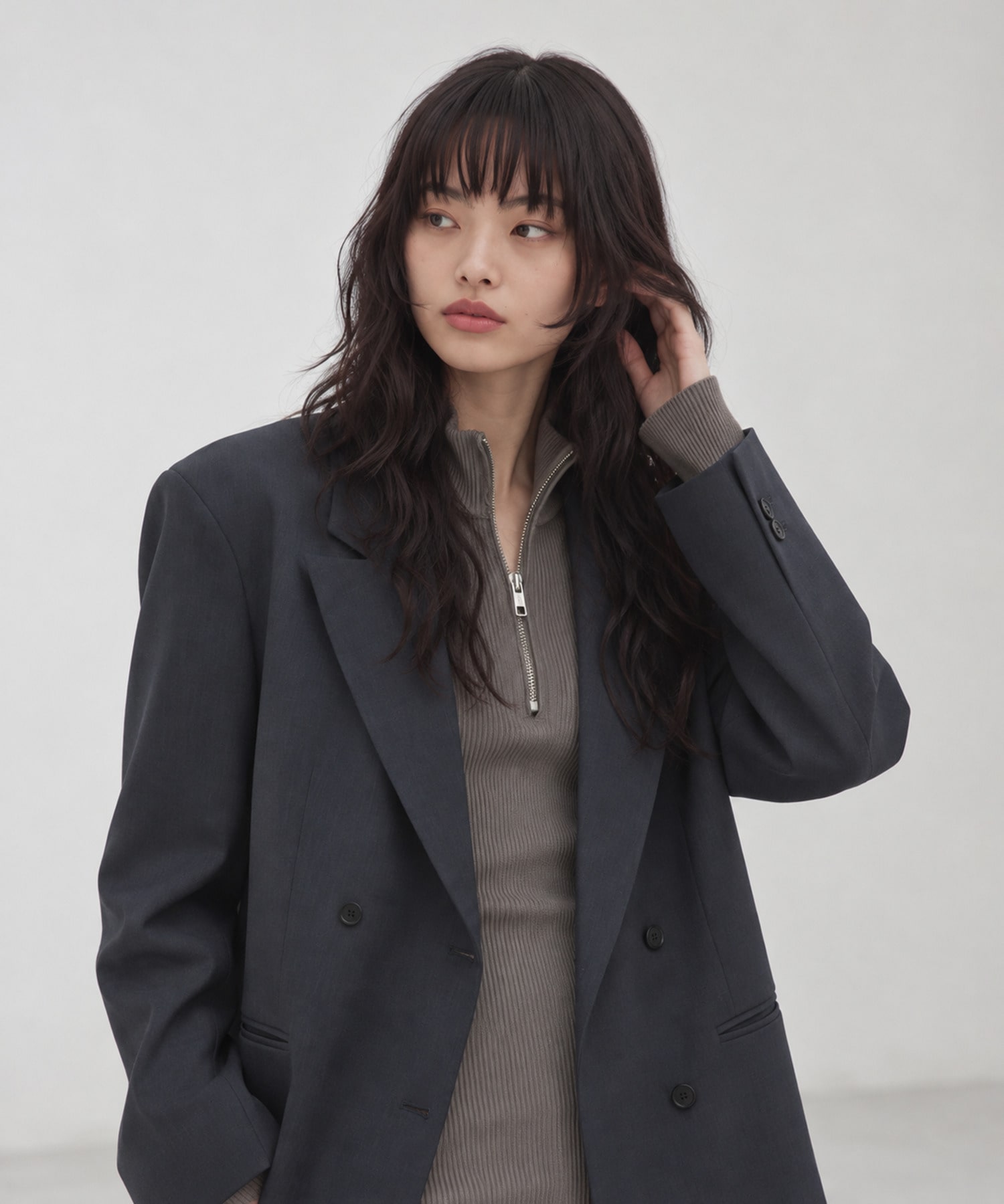 別注 CRISP ZIP MINI ONE PIECE kotohayokozawa