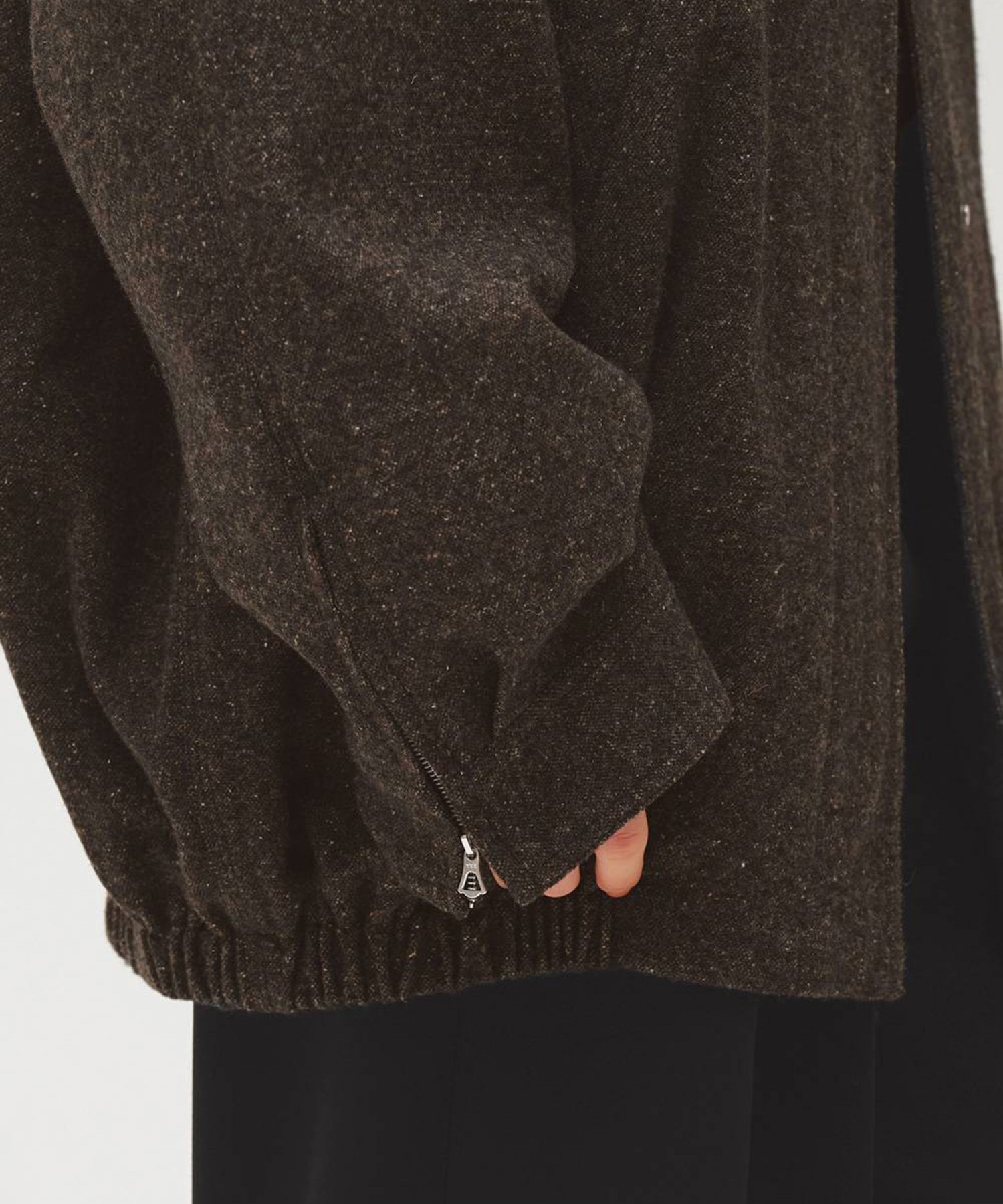 Silknep Tweed Blouson TODAYFUL