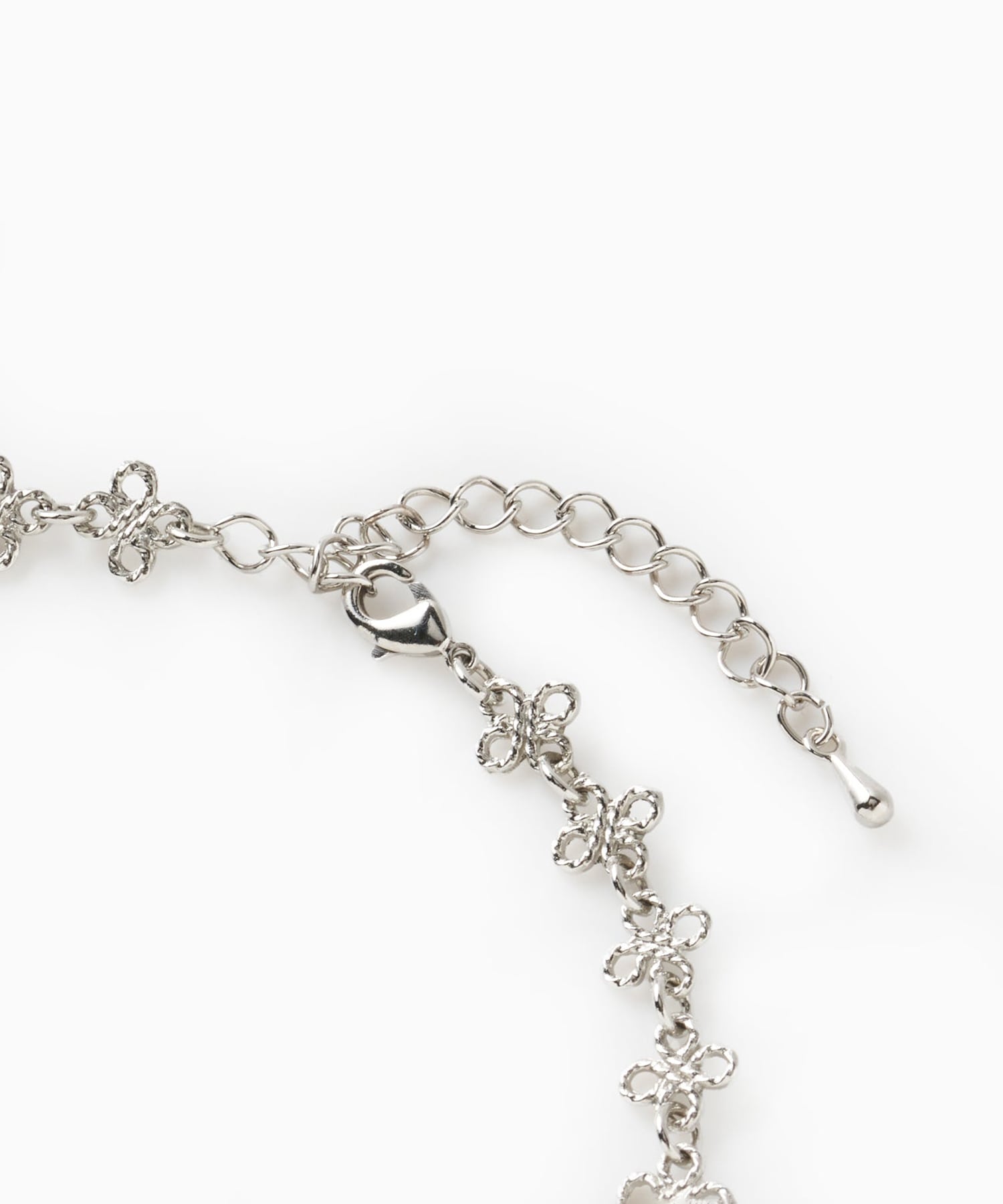 crystal ribbon chain necklace tanakadaisuke