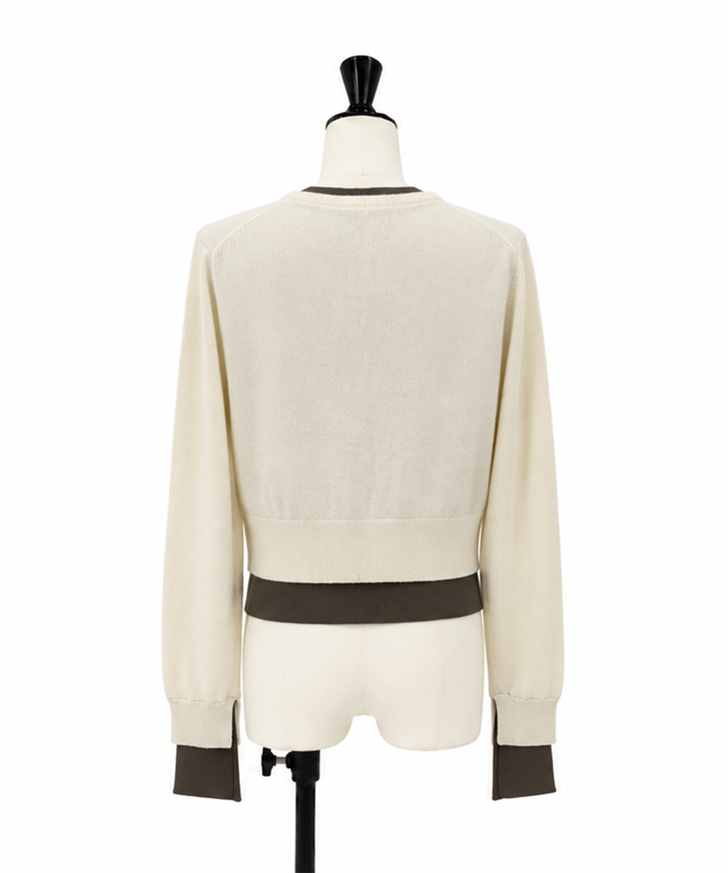 Double Layer Knit Cardigan STUDIOUS