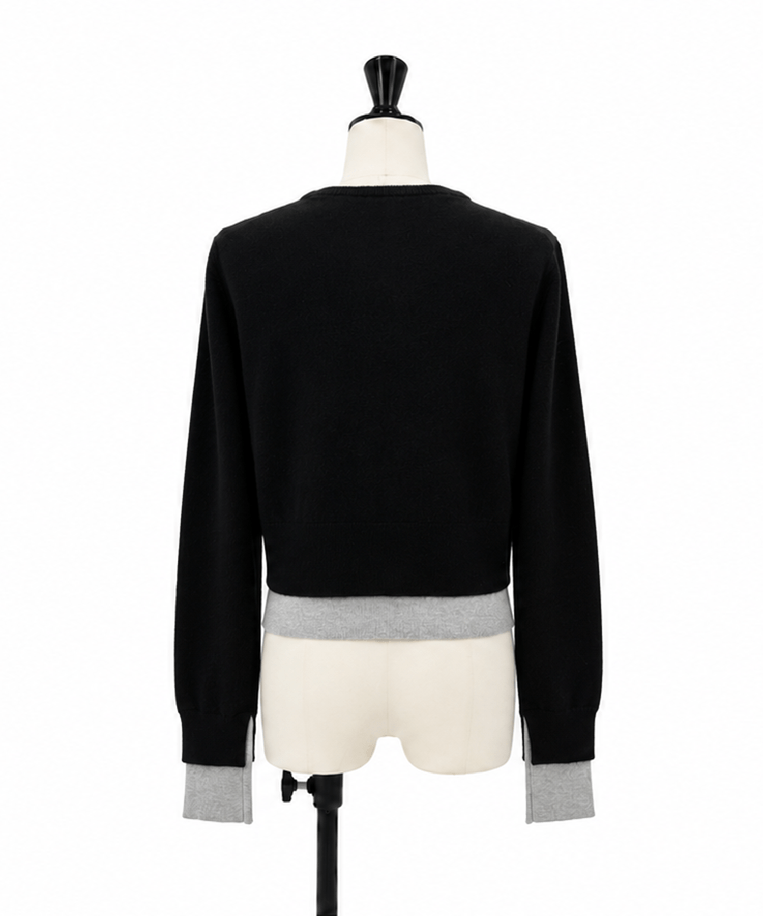 Double Layer Knit Cardigan STUDIOUS
