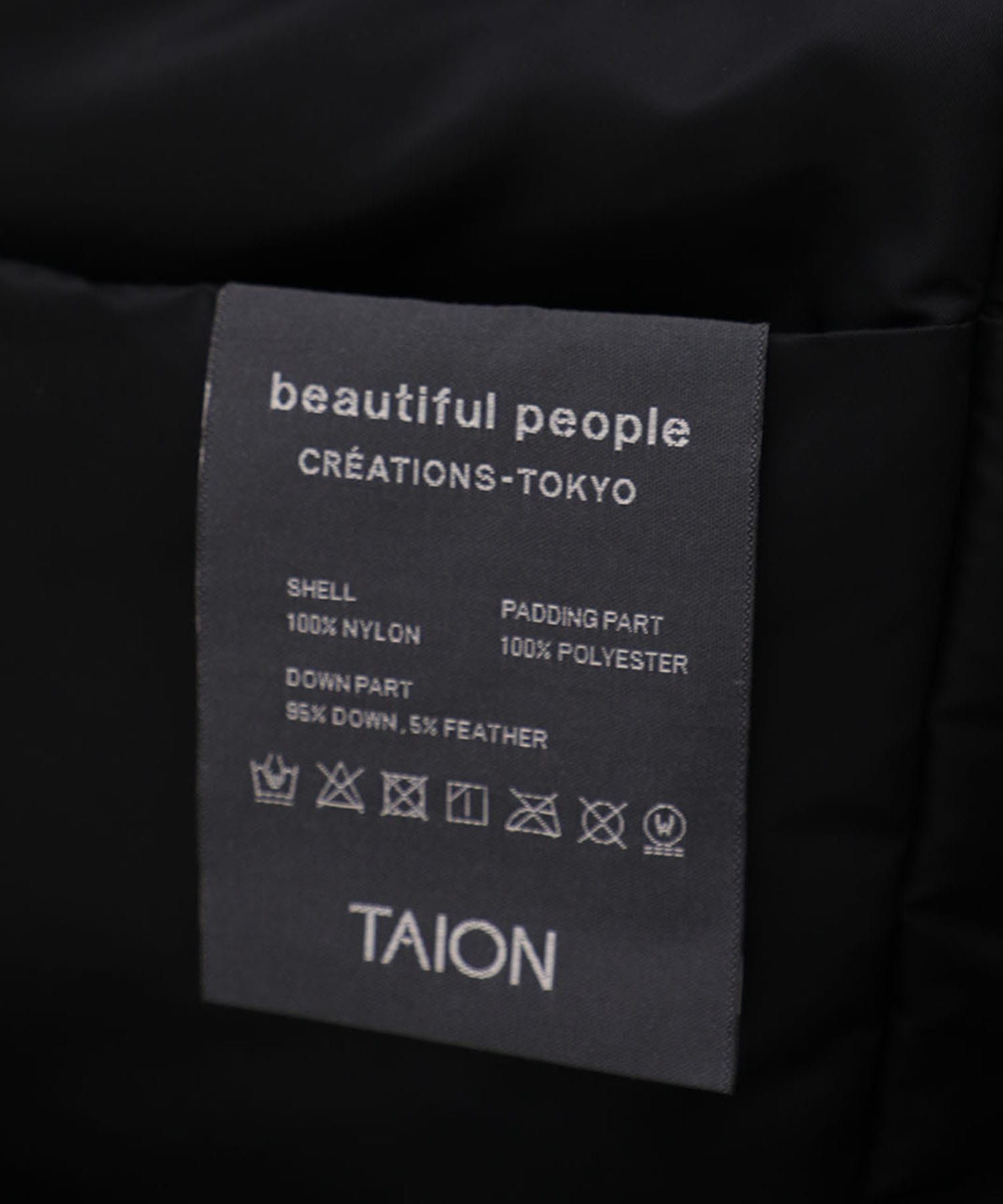 別注 DOWN PUFFER SHOULDER BAG beautiful people