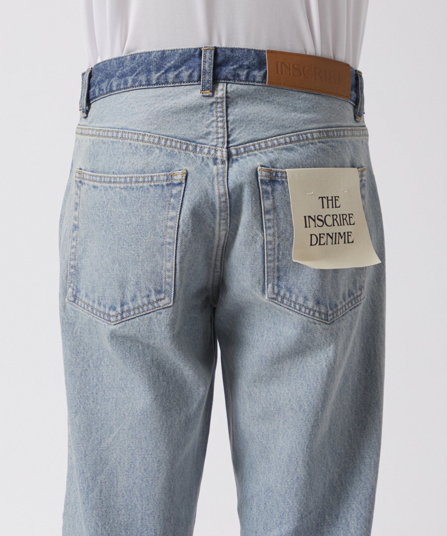 Side Zip Denim INSCRIRE