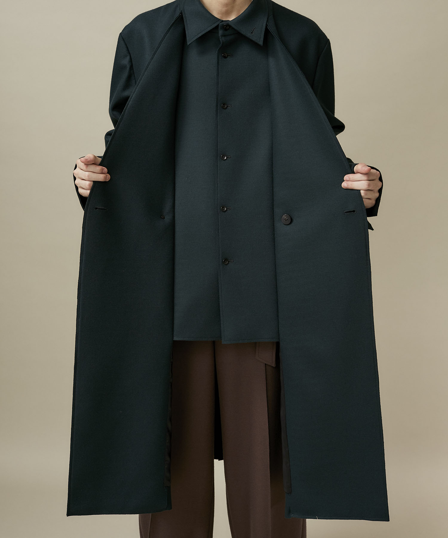 通販モノタロウ ETHOSENS/エトセンス CUT OFF LAYER COAT euro.com.br