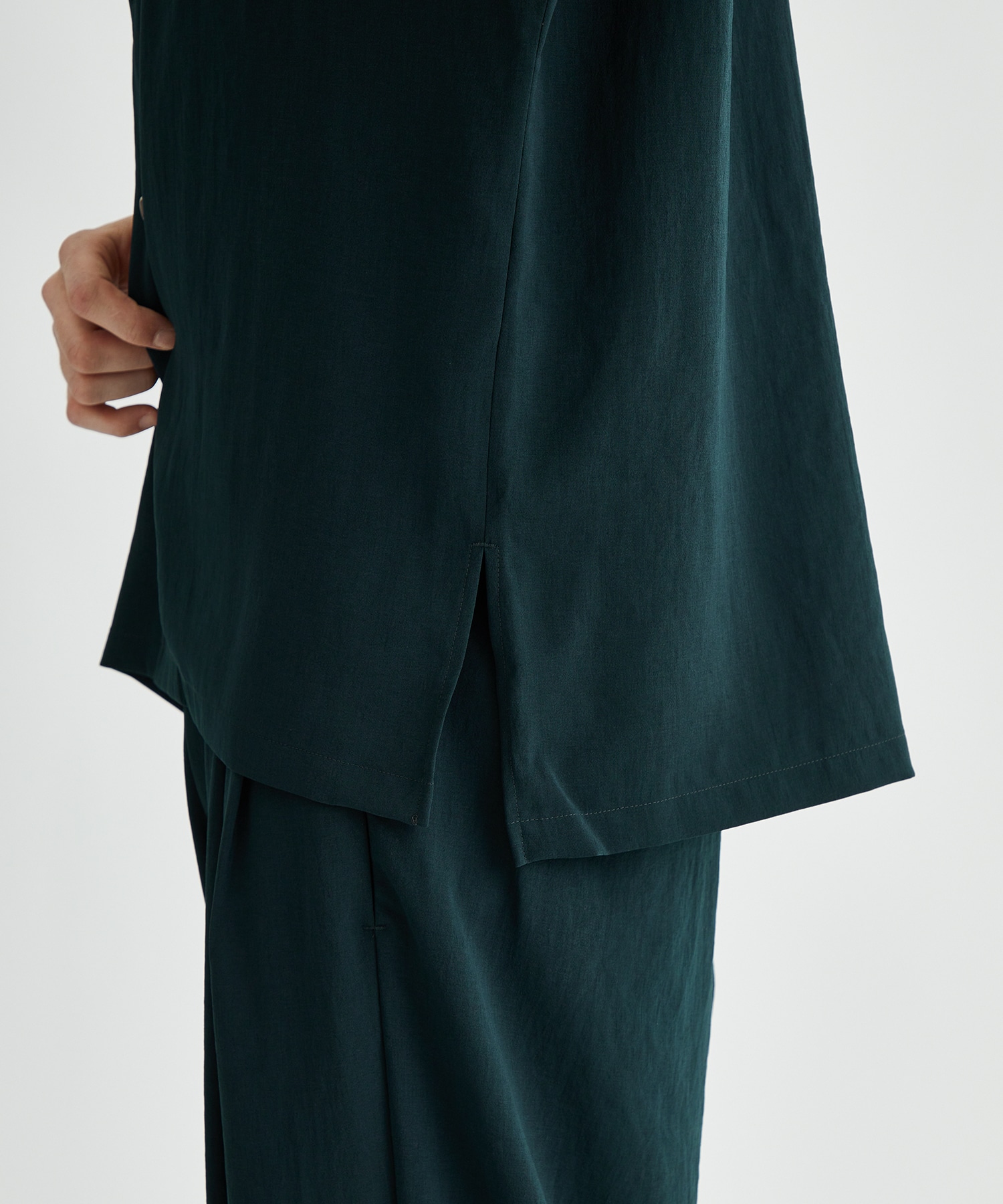 EX.DROP SHOULDER OPEN COLLAR S/S SH ATTACHMENT