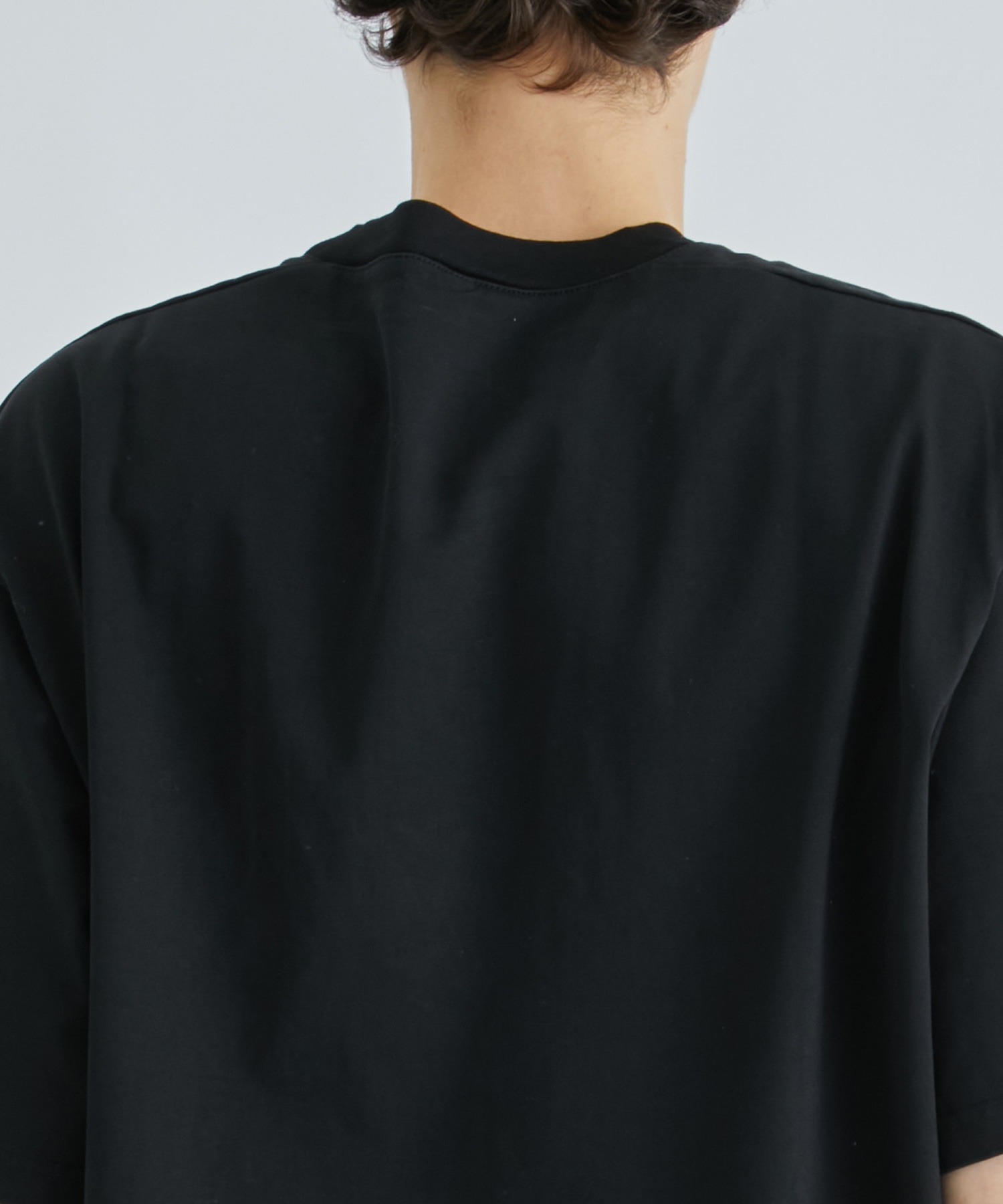 <別注>GIZA SILKY S/S TEE ATTACHMENT
