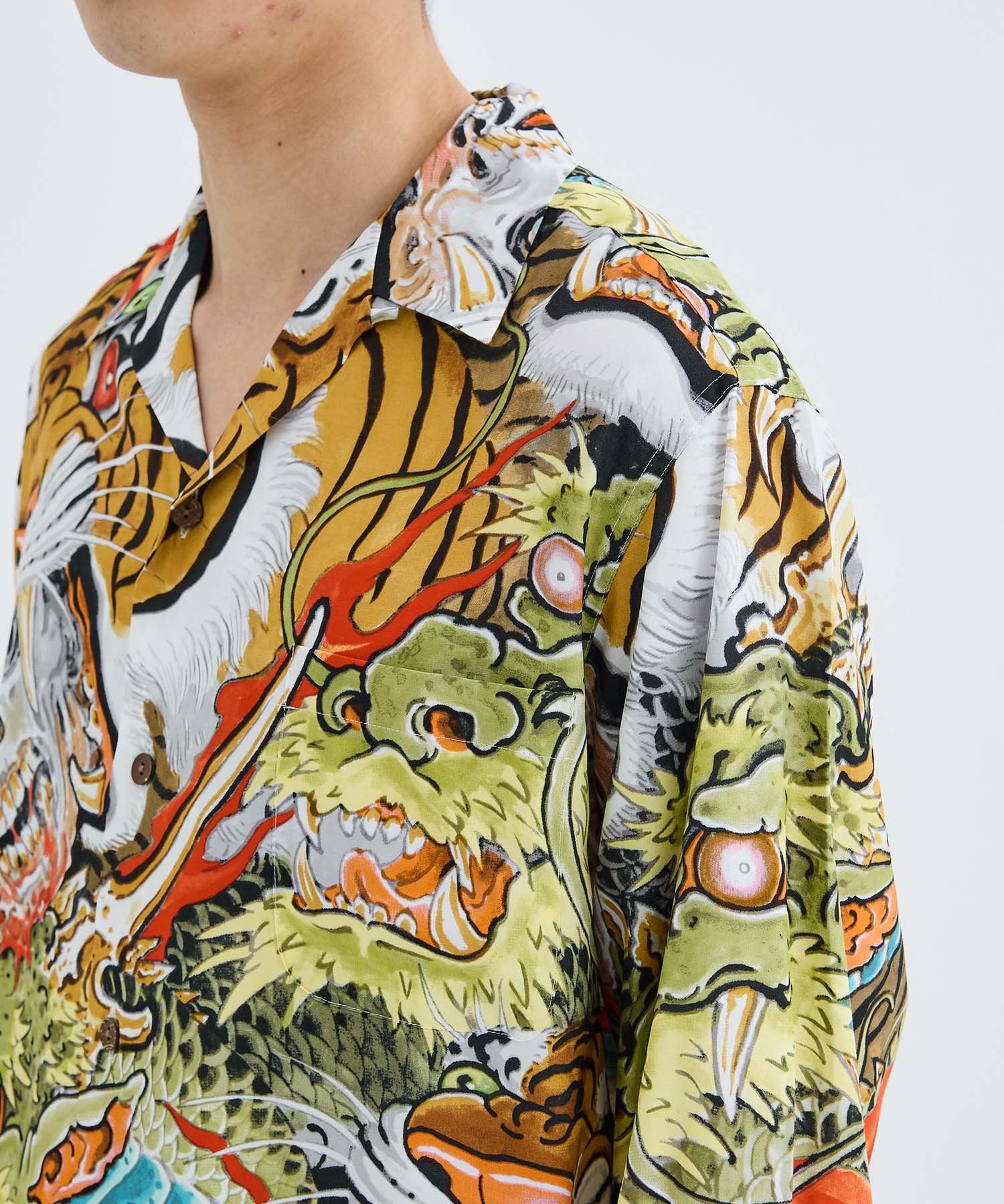 TIM LEHI / HAWAIIAN SHIRT L/S ( TYPE-1 )｜WACKO MARIA