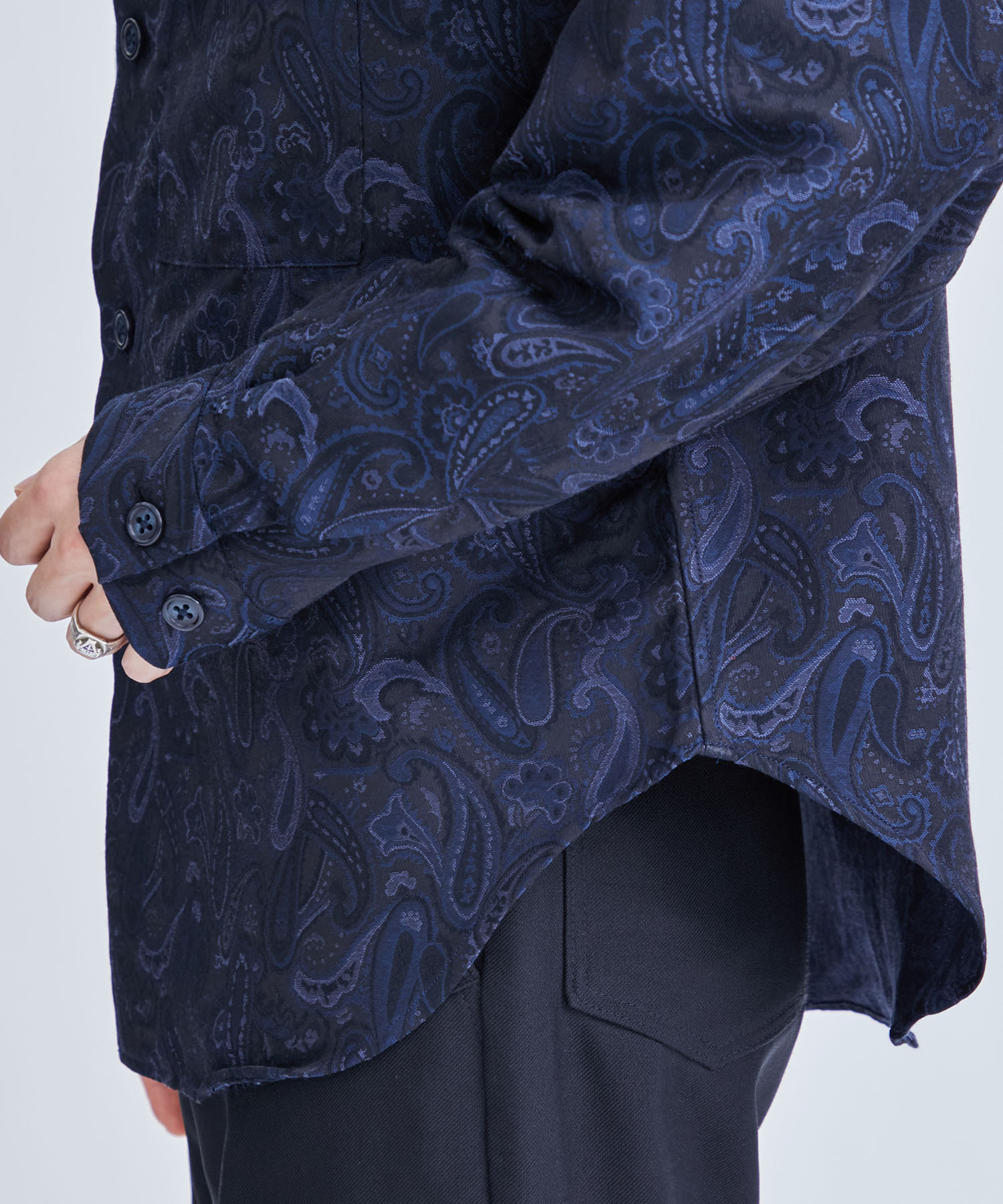 別注>Shirts jacket - Paisely Jacquard | superNova.