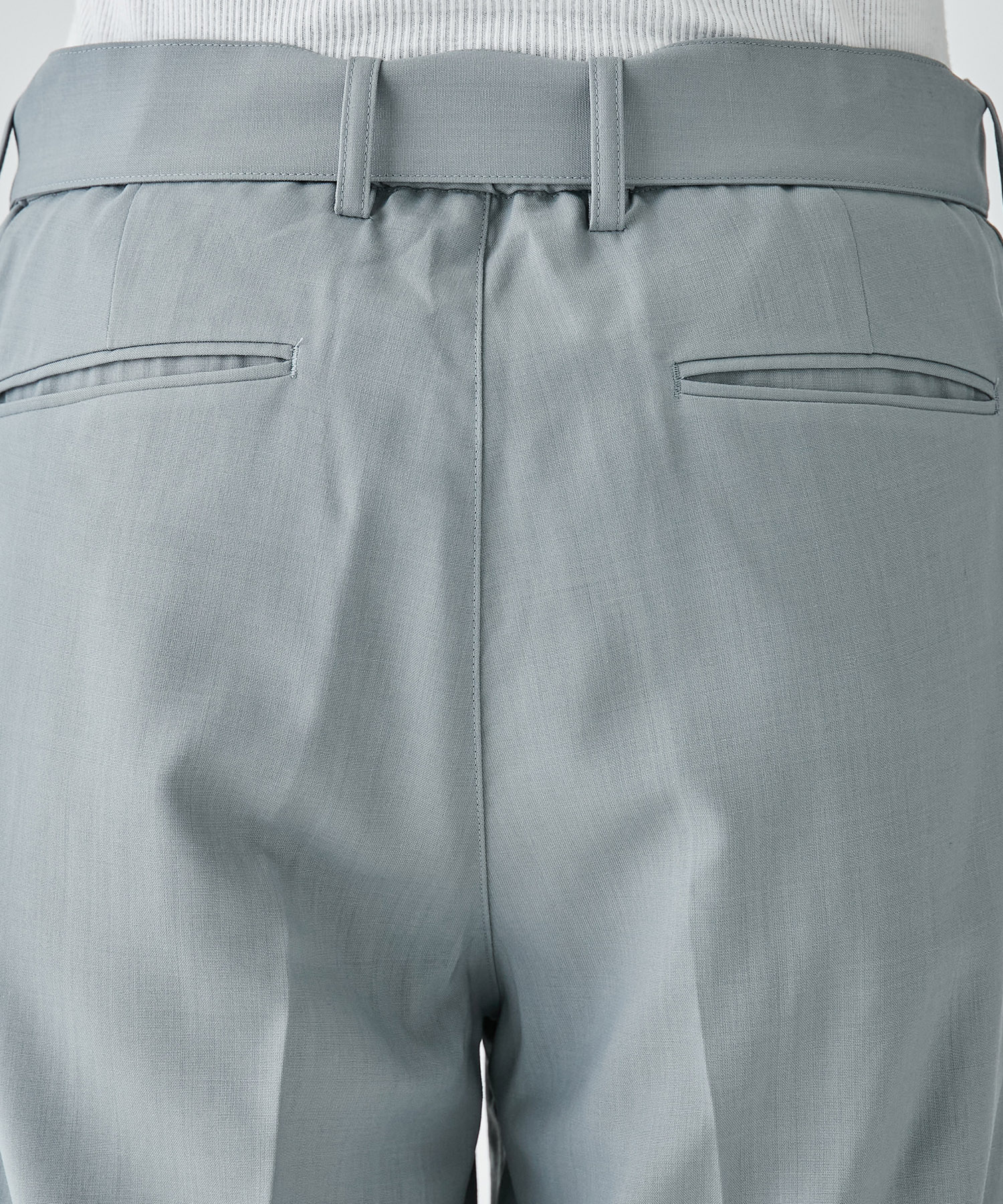 <CITY>BELTED SLACKS STUDIOUS