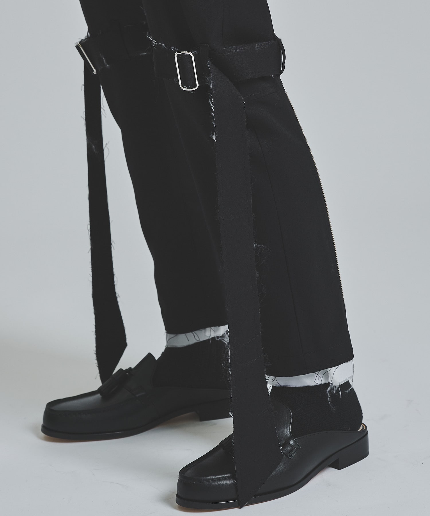 Classic bandage pants(S BLACK): sulvam: MENS｜ STUDIOUS ONLINE公式