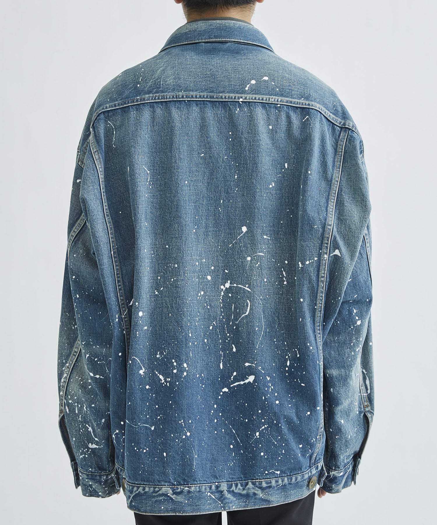 15周年別注>Damaged Layerd Denim Jacket｜Maison MIHARA YASUHIRO