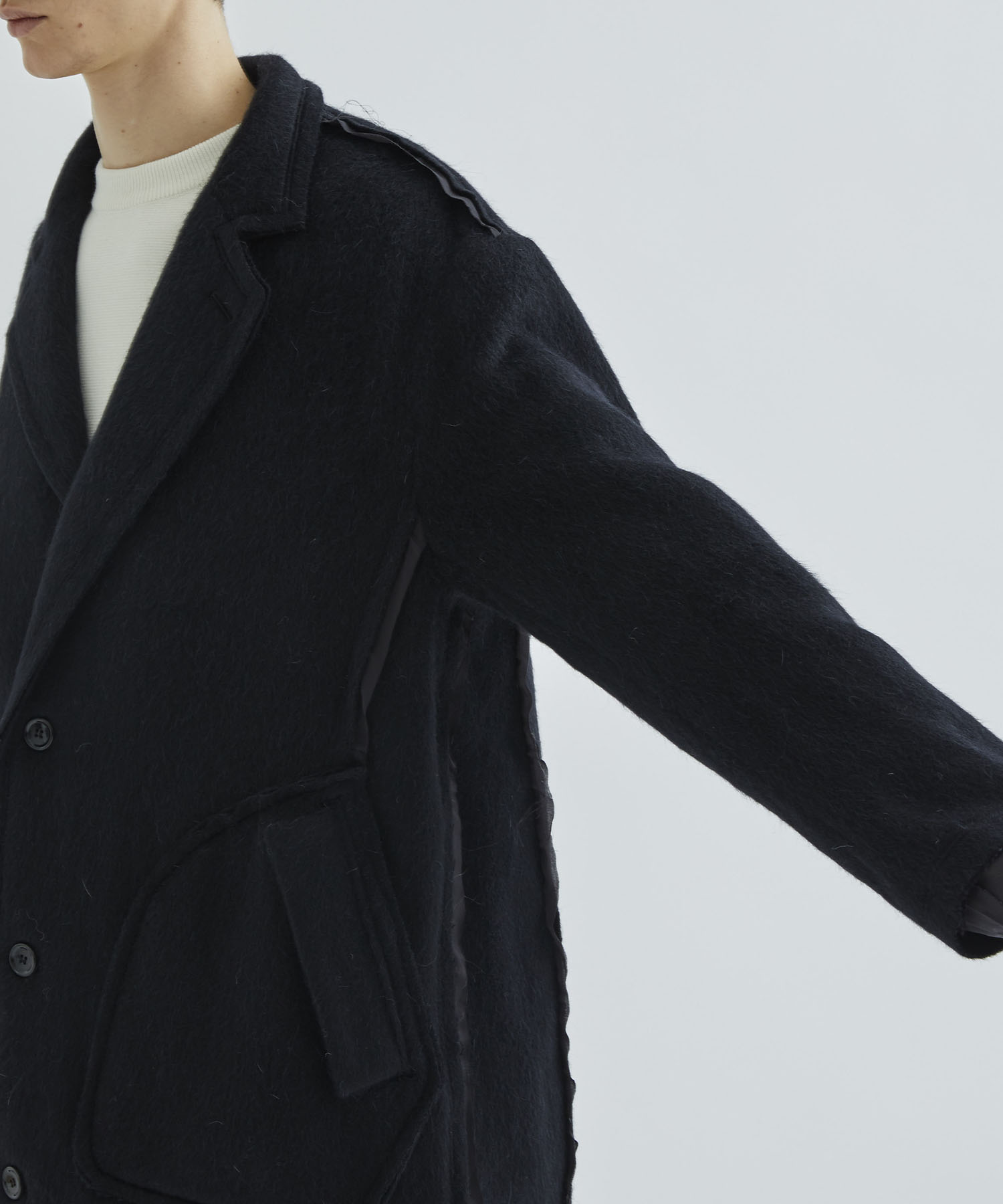 別注>ALPACA SHAGGY LONG COAT | DISCOVERED