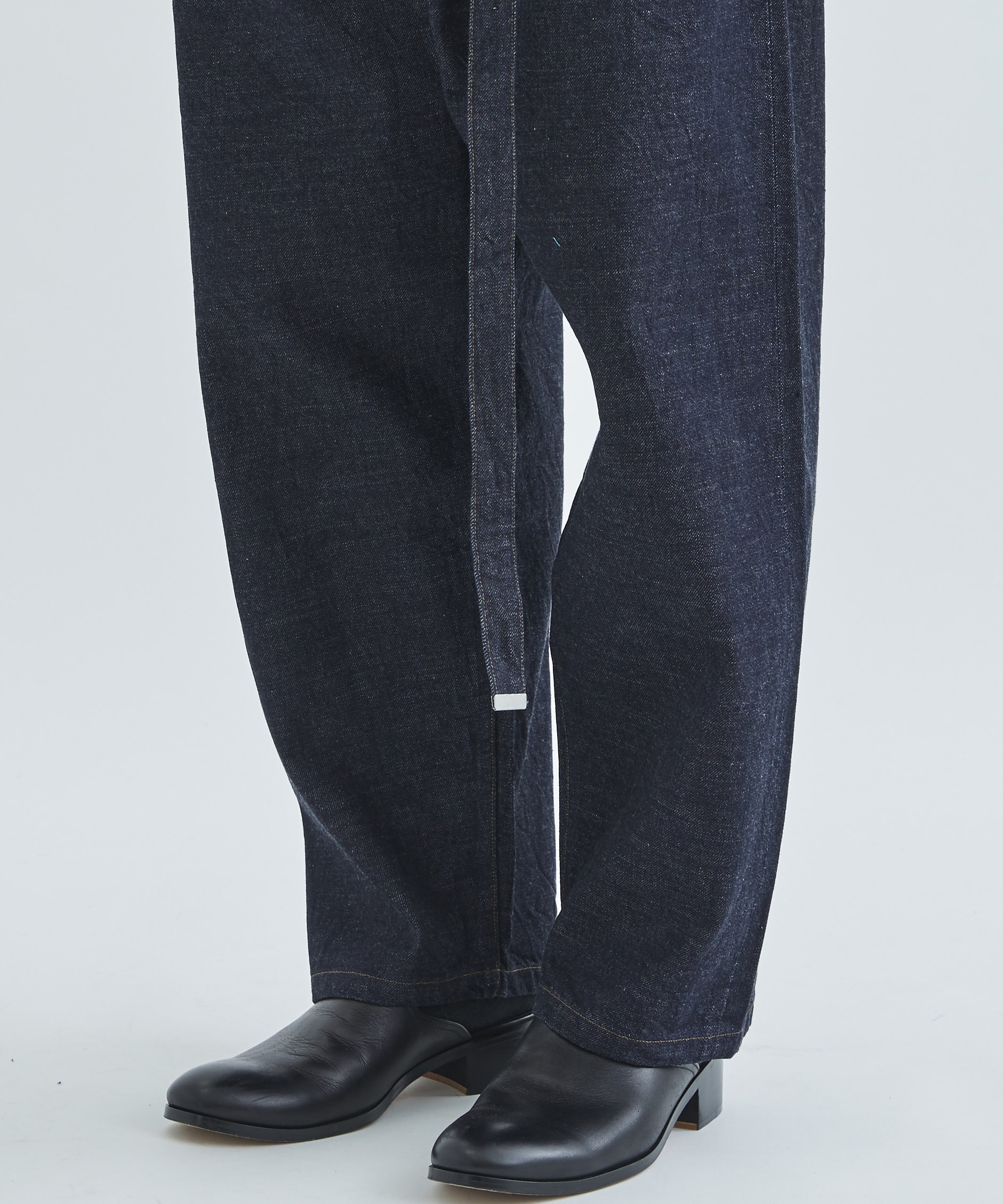 12.9oz Selvage Denim Gl-belt Pants｜blurhms