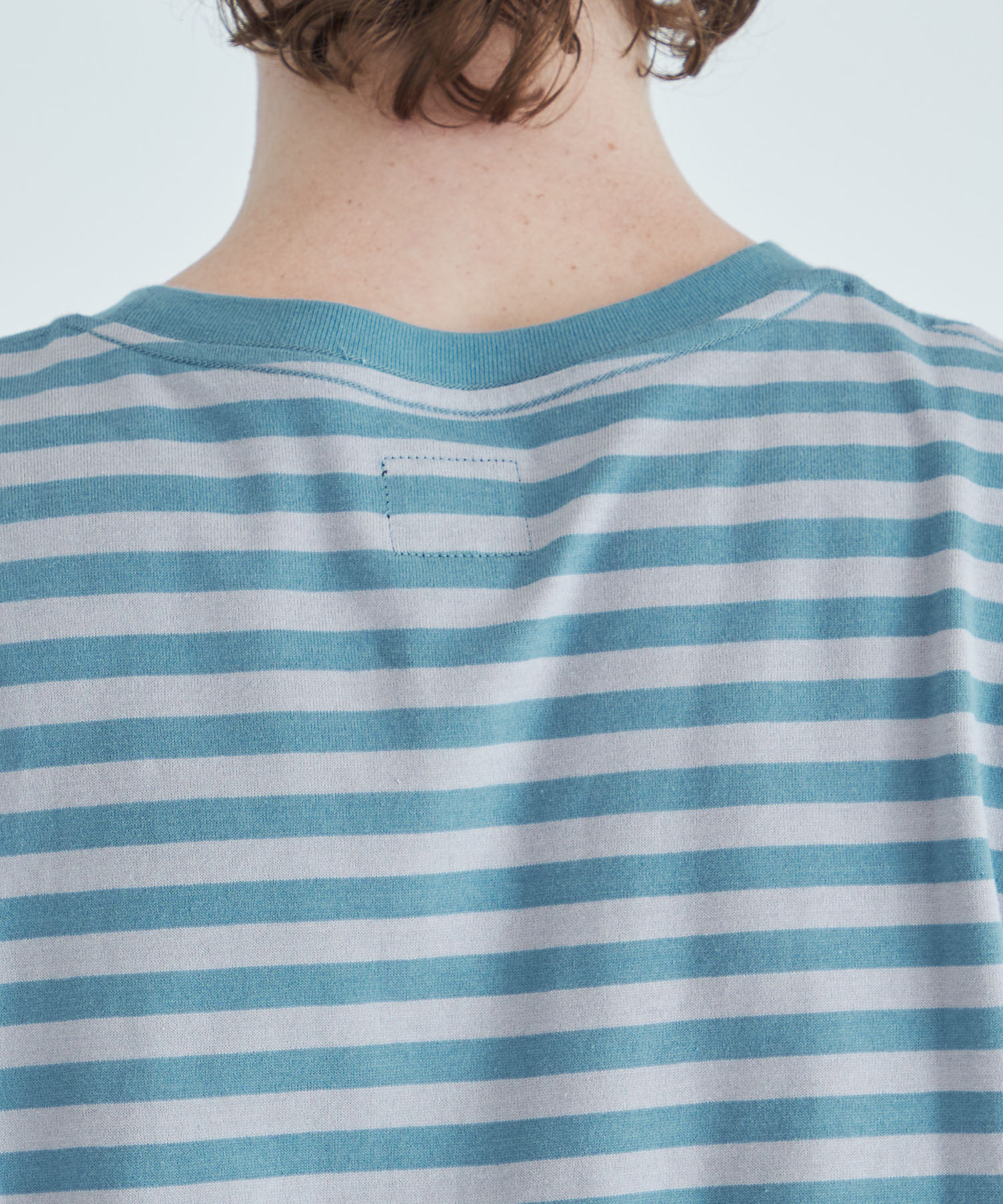 S/S Crew Neck Tee - Cotton Stripe Jersey｜NEEDLES