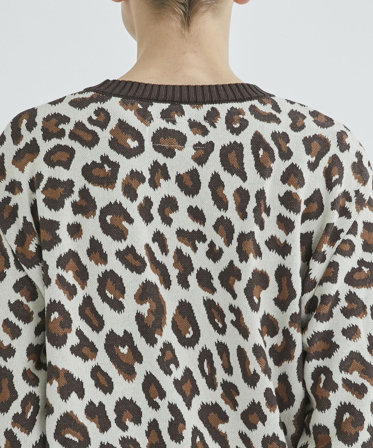 LEOPARD JACQUARD SWEATER｜WACKO MARIA