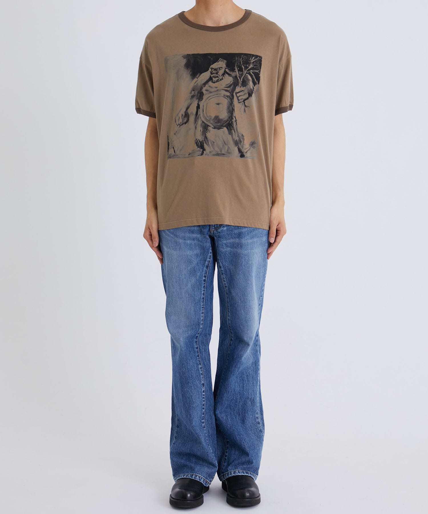 SUPER APE  H/S TRIM T-SHIRT Sasquatchfabrix.